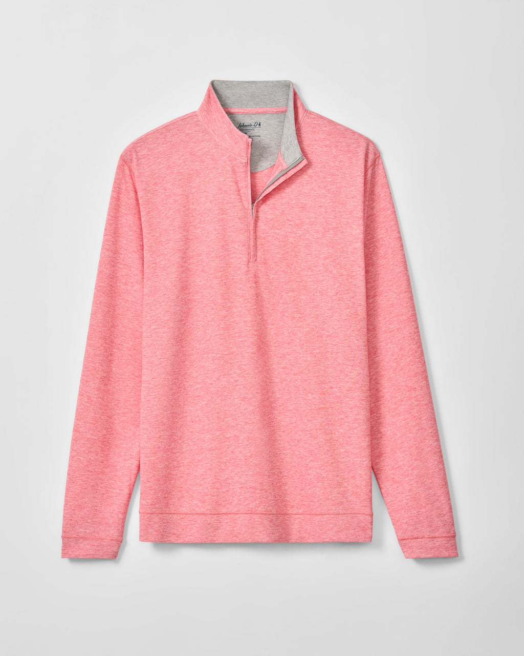 Johnnie-O Pircio Dri-Release Heathered 1/4 Zip Pullover, Serrano