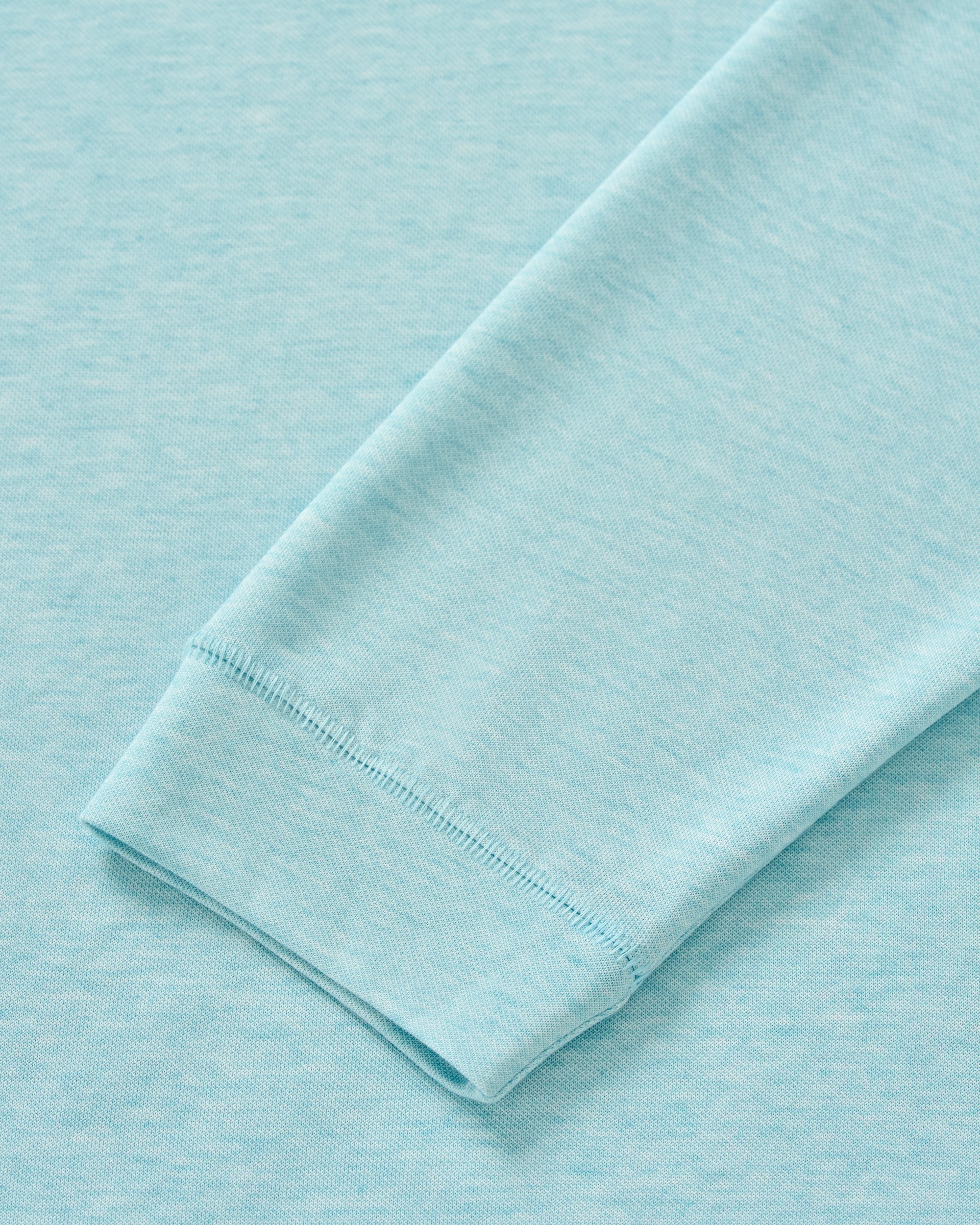 Johnnie-O Pircio Dri-Release Heathered 1/4 Zip Pullover, Tropical