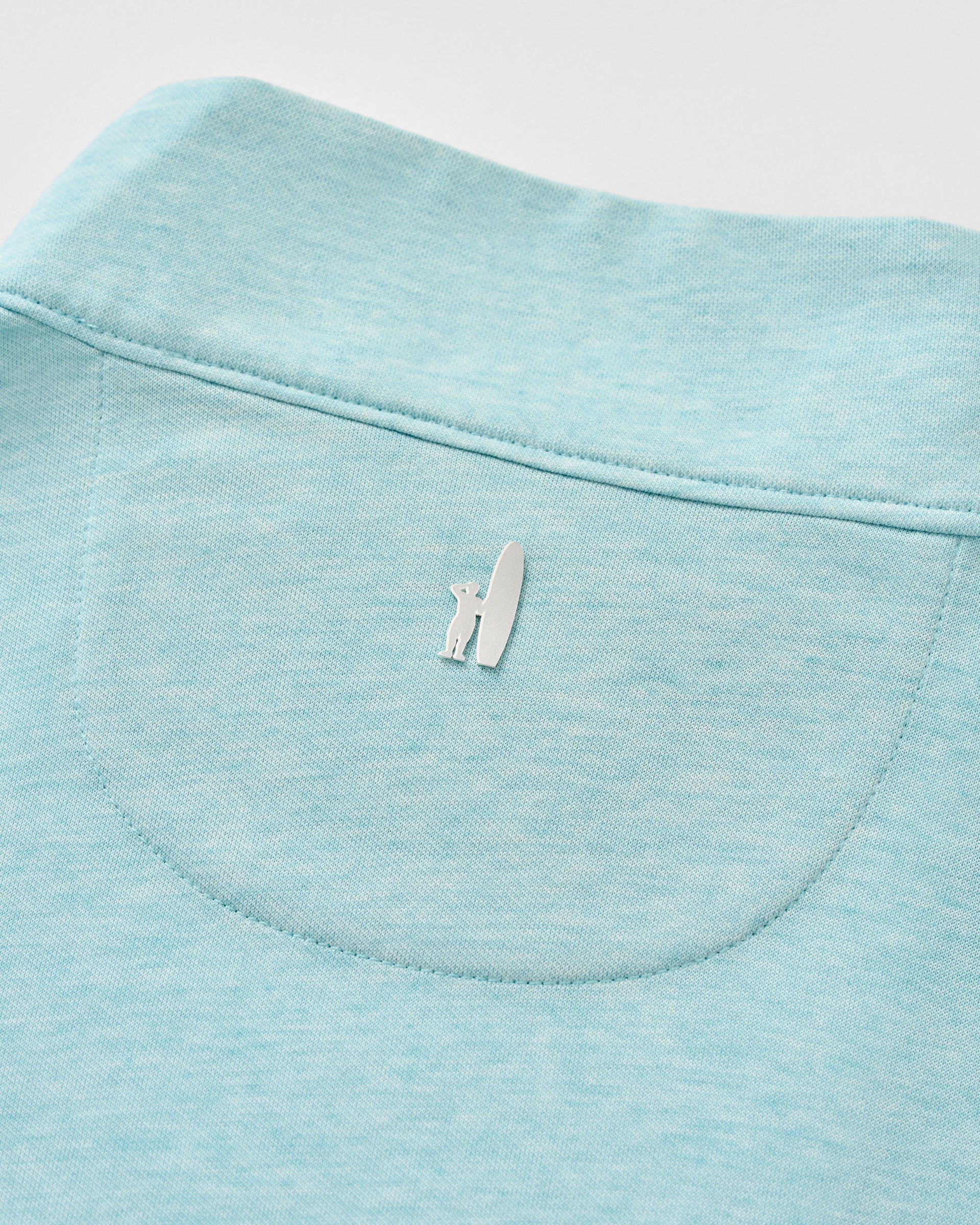 Johnnie-O Pircio Dri-Release Heathered 1/4 Zip Pullover, Tropical