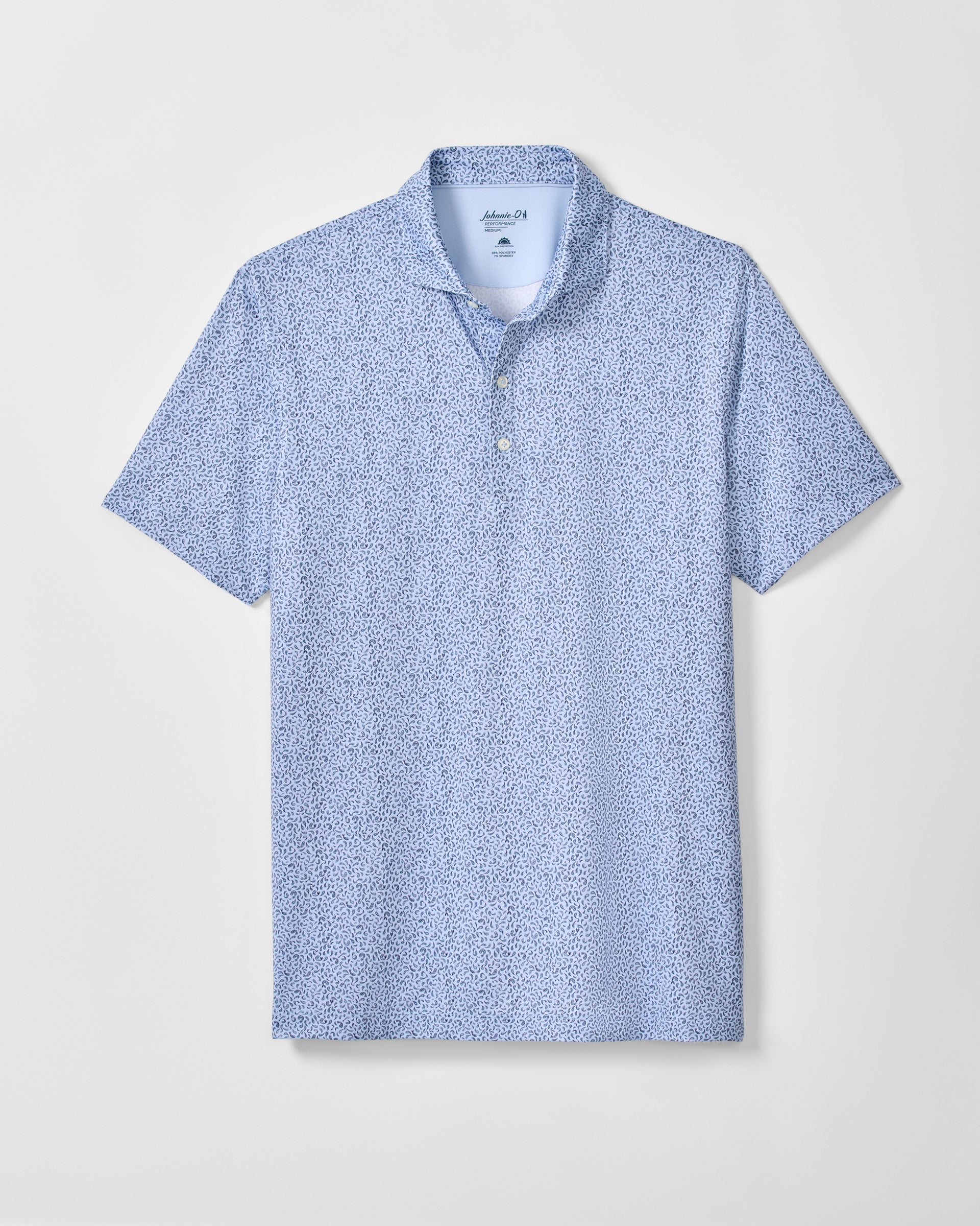 Johnnie-O Performance Jersey Polo - Prawn, Kona