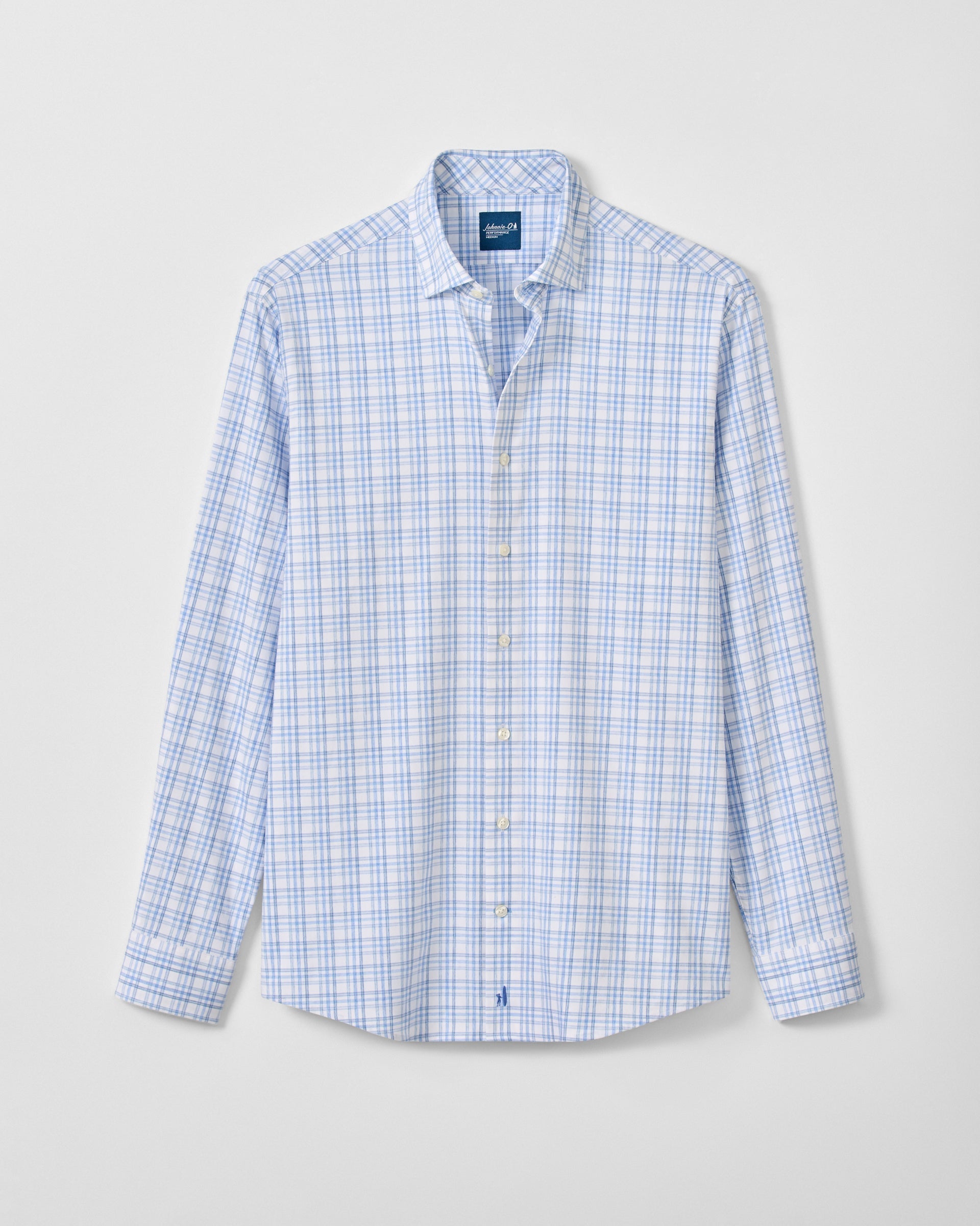 Johnnie-O Everyday Performance Button Down Shirt - Rafael Multi Pane, Wake