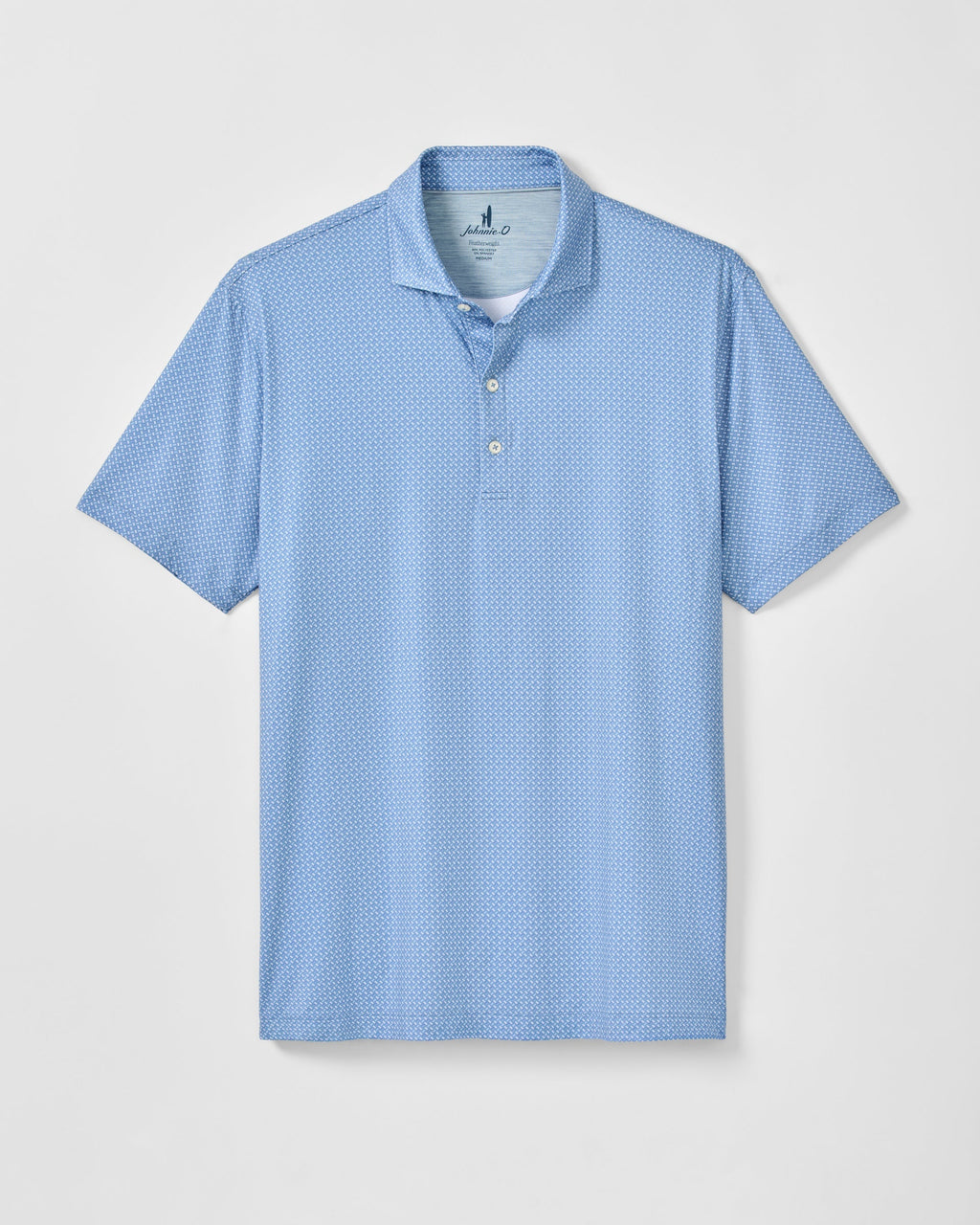 Johnnie-O Performance Featherweight Polo - Ralph, Carbon Fiber