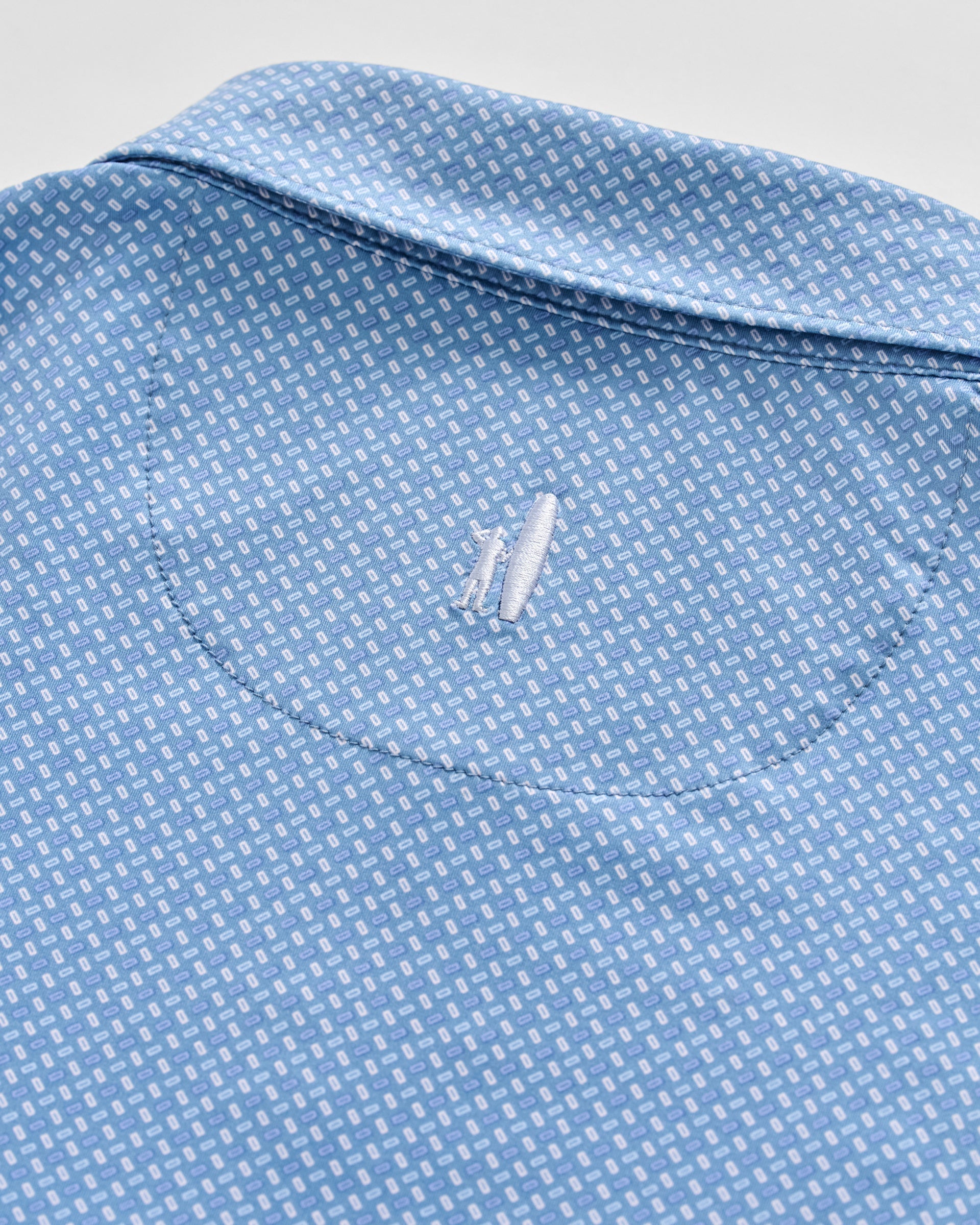 Johnnie-O Performance Featherweight Polo - Ralph, Carbon Fiber
