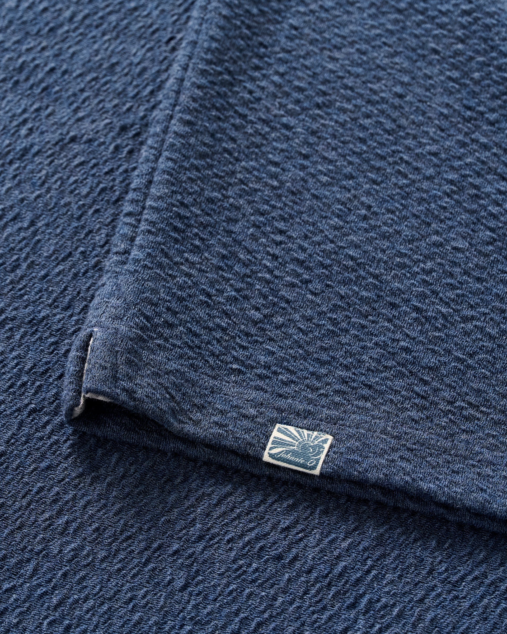 Johnnie-O Ransel Hidden Snap Pullover, Navy