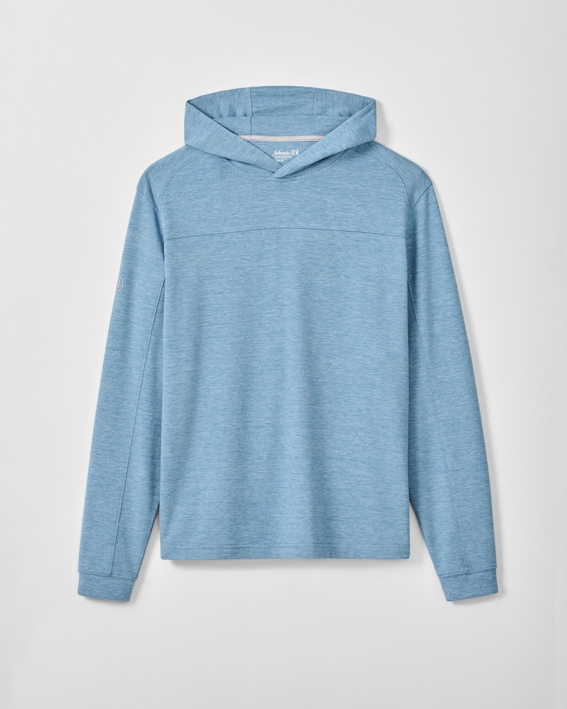 Johnnie-O Remmy Midweight Performance Hoodie, Carbon Fiber