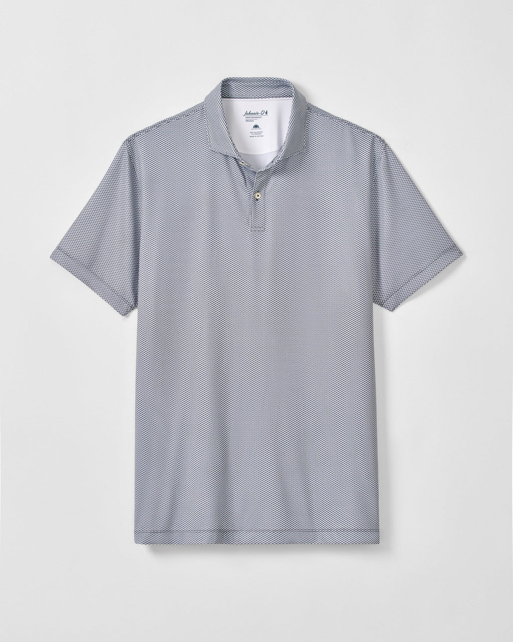 Johnnie-O Performance Jersey Polo - Rud, Heather Black