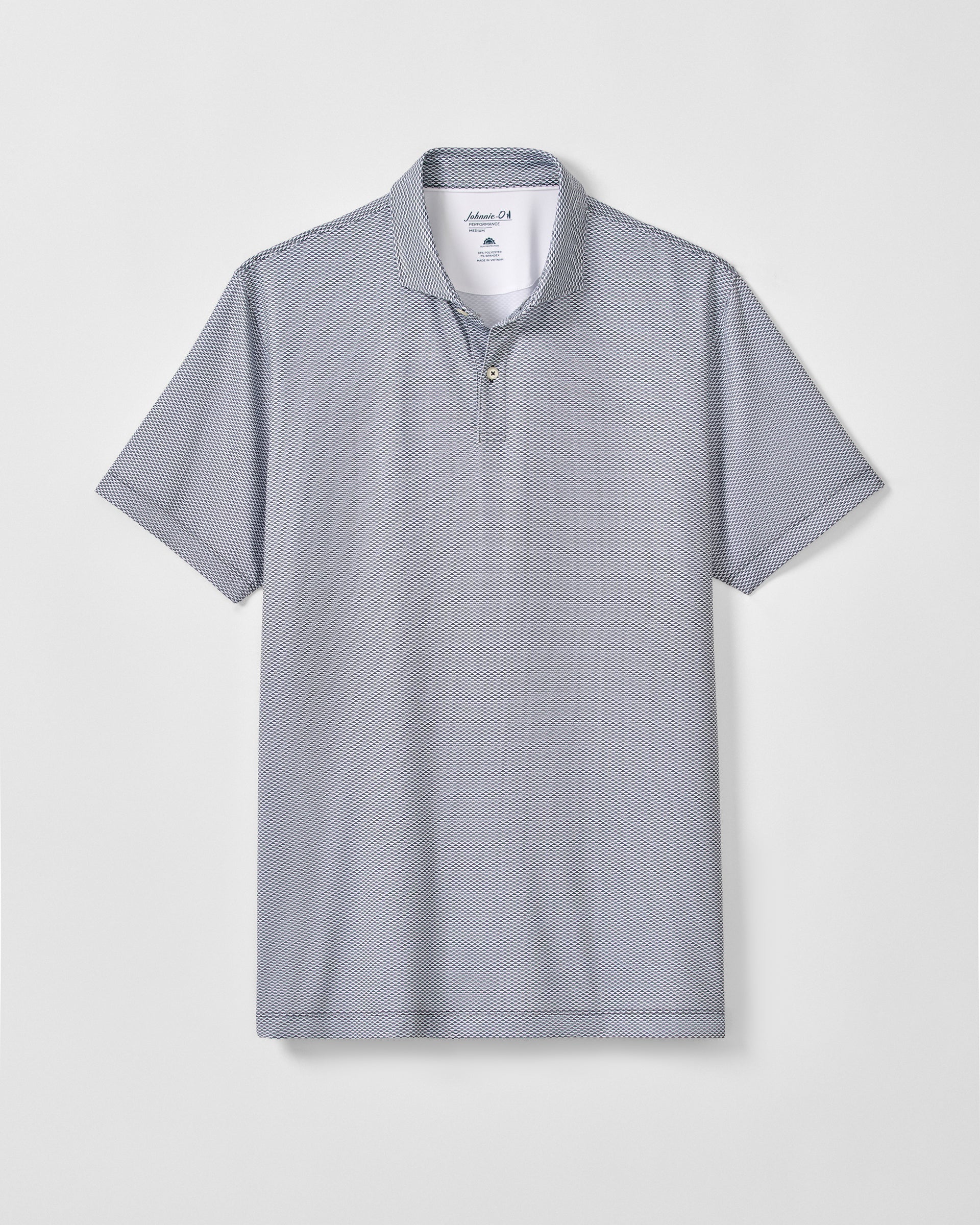Johnnie-O Performance Jersey Polo - Rud, Heather Black