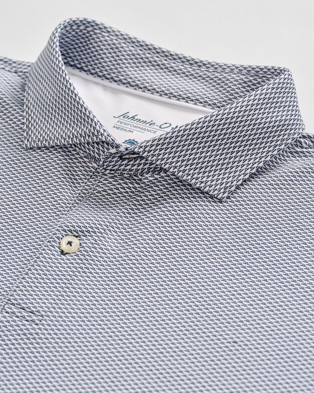 Johnnie-O Performance Jersey Polo - Rud, Heather Black