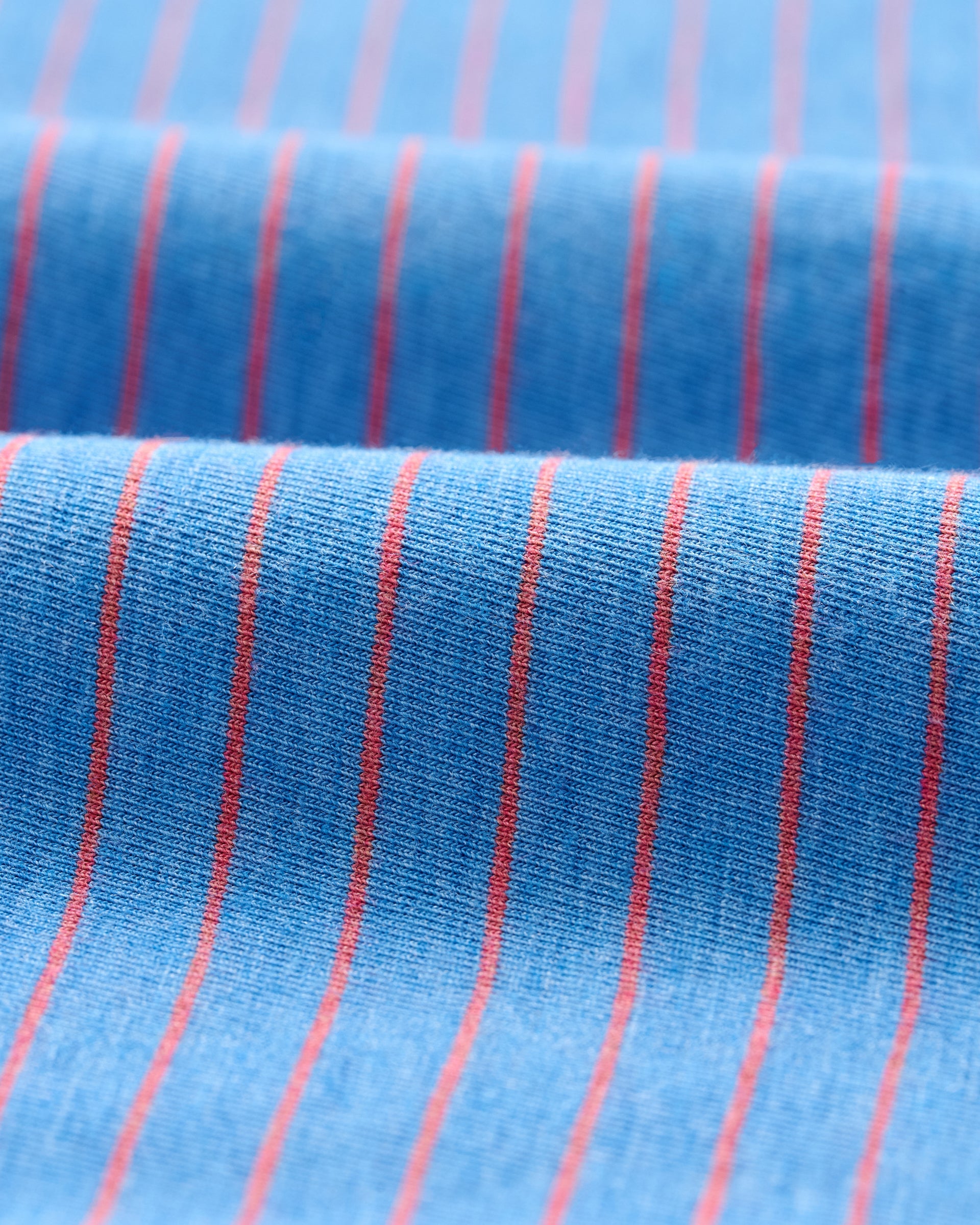 Johnnie-O Original 4-Button Polo - Ryan Stripe, Venice Blue
