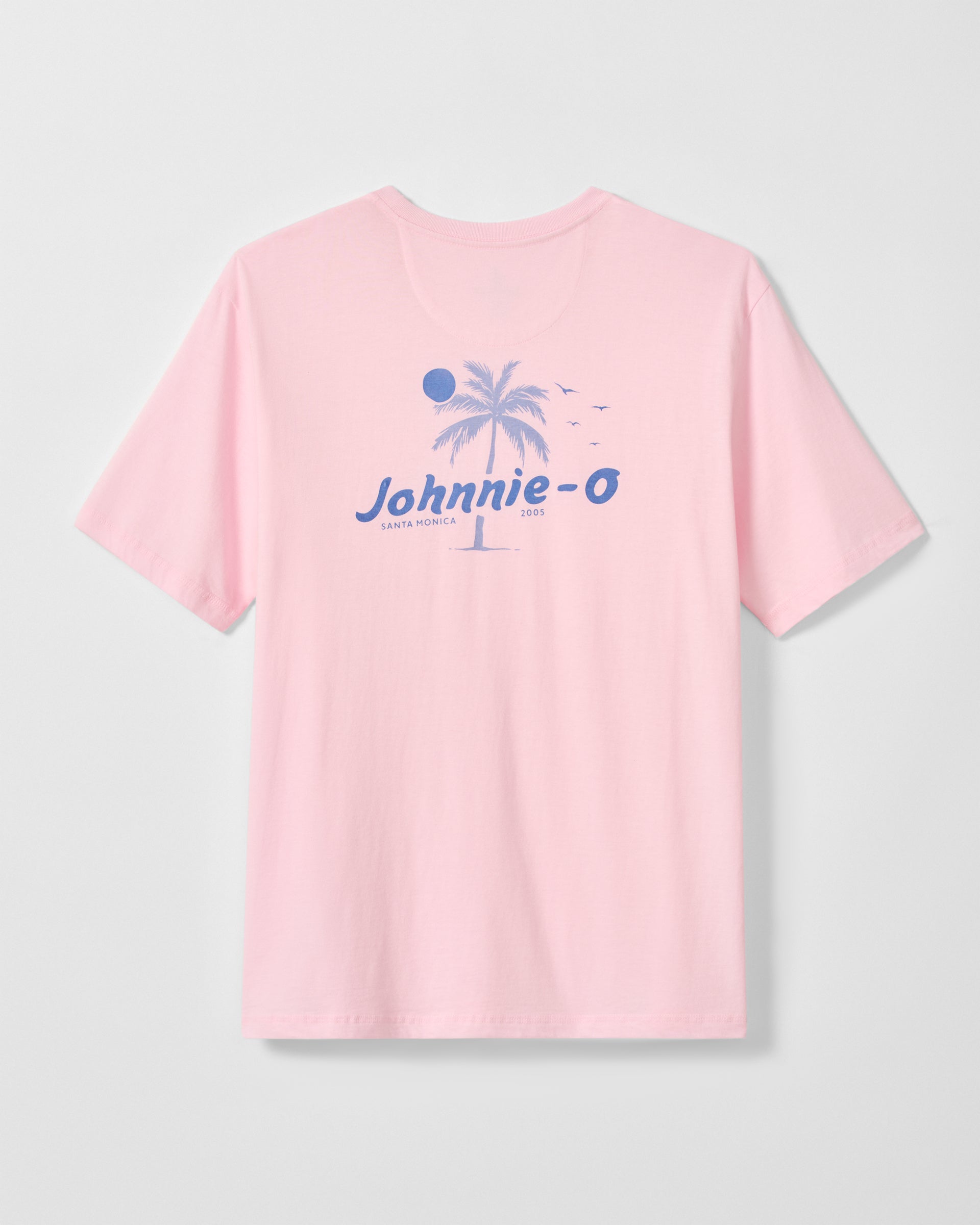 Johnnie-O Dale Cotton Blend T-Shirt - Sandy Soul, Lollipop