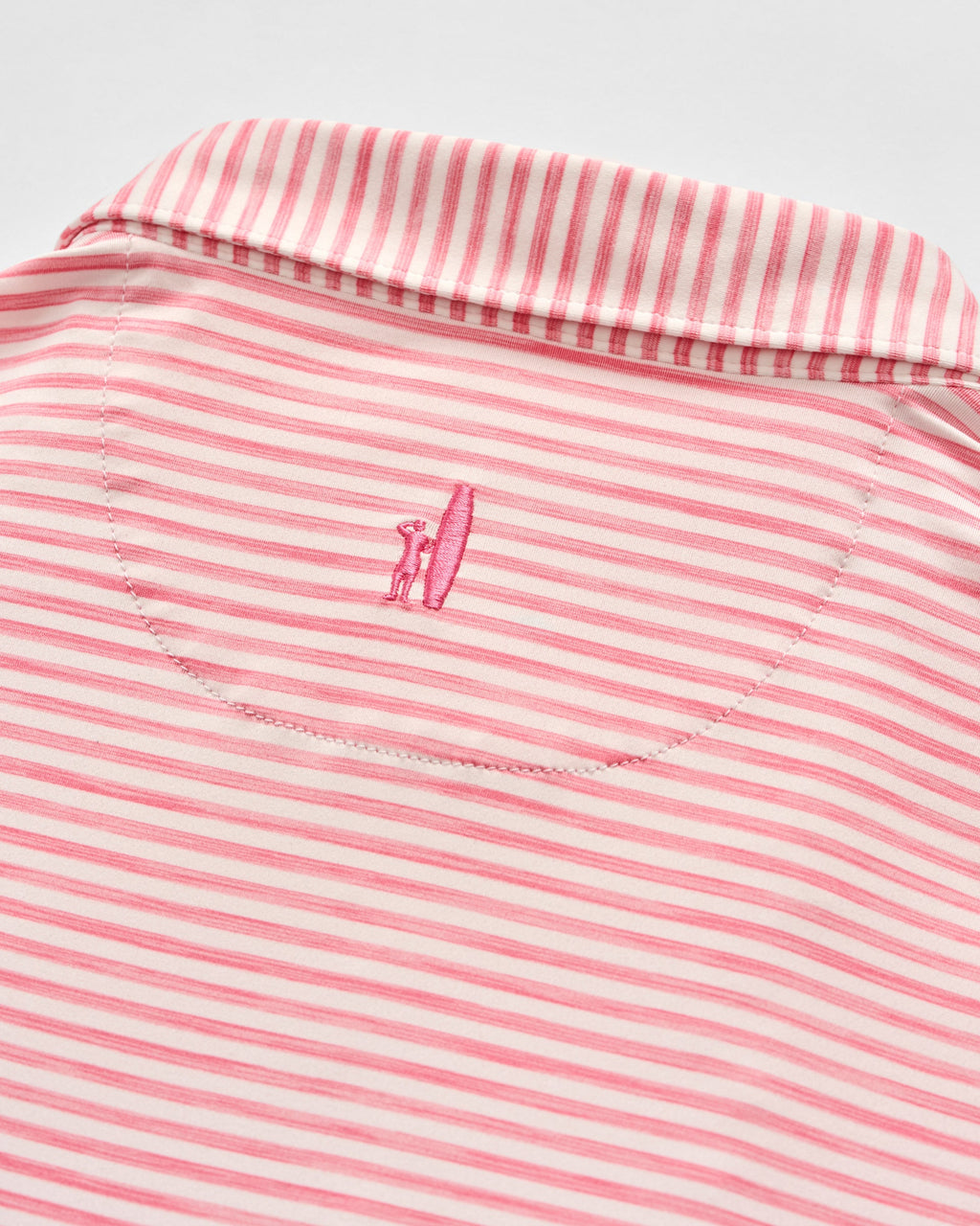 Johnnie-O Featherweight Performance Polo - Seymour, Pink Lemonade