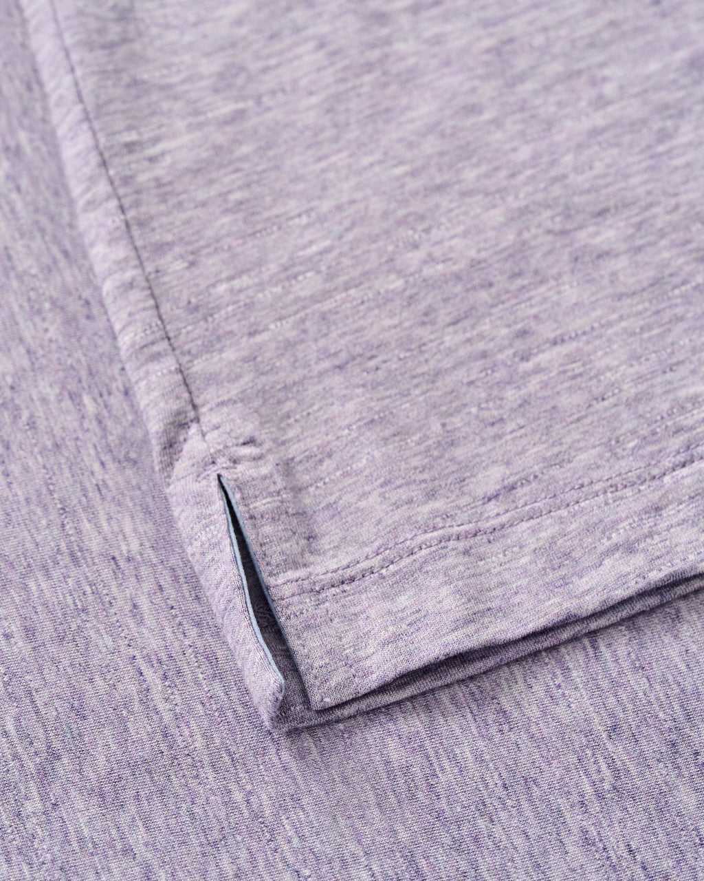 Johnnie-O Slub Cotton Blend Polo - Starnes Heathered, Bluestone