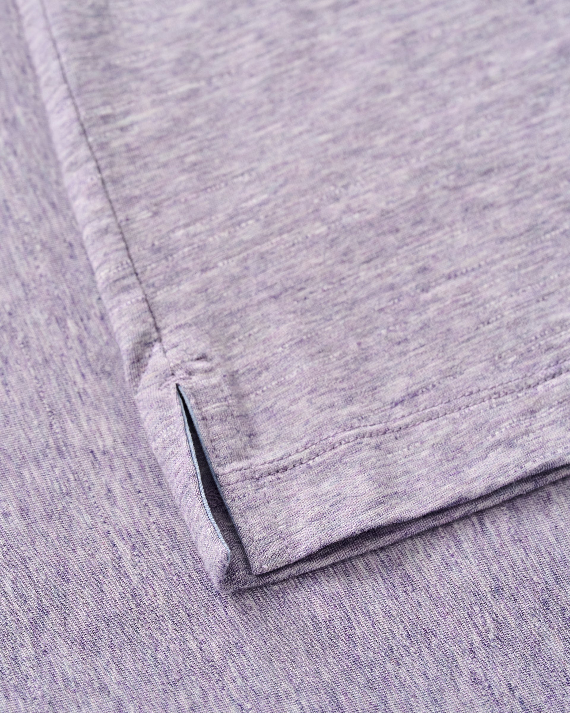 Johnnie-O Slub Cotton Blend Polo - Starnes Heathered, Bluestone