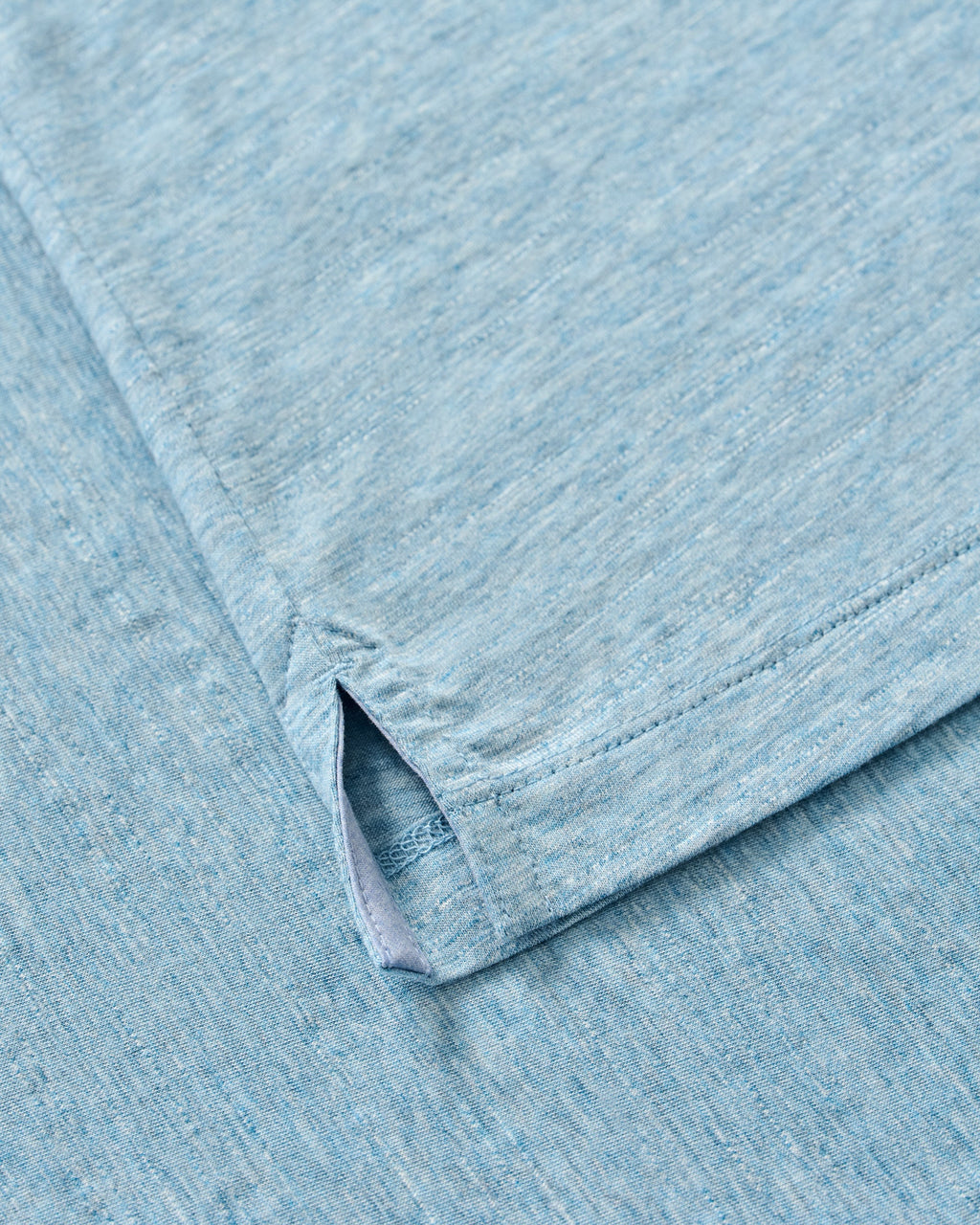 Johnnie-O Slub Cotton Blend Polo - Starnes Heathered, Tropical