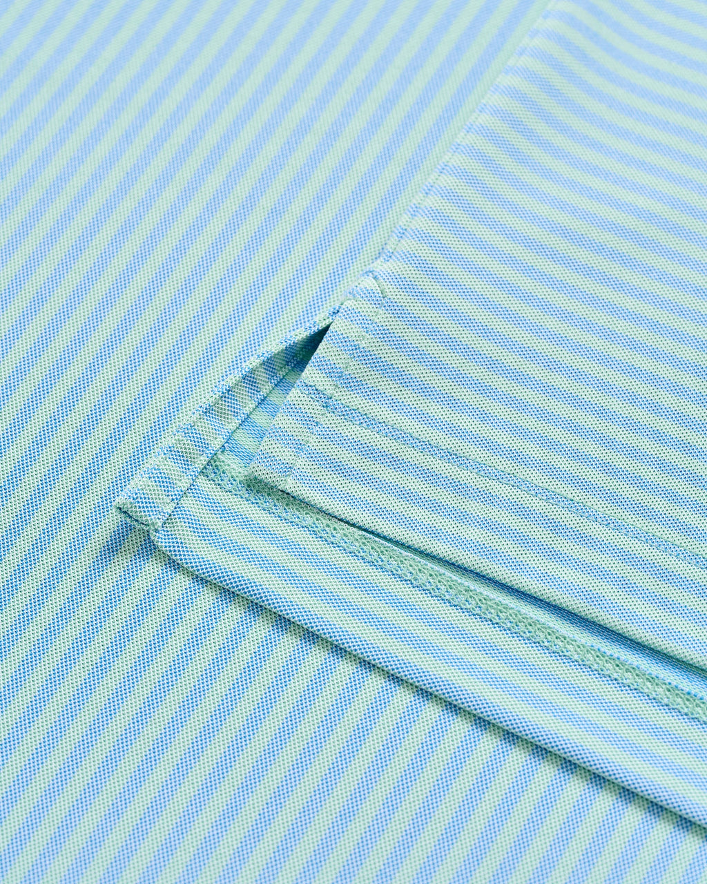 Johnnie-O Performance Mesh Polo - Stetson Stripe, Macaw