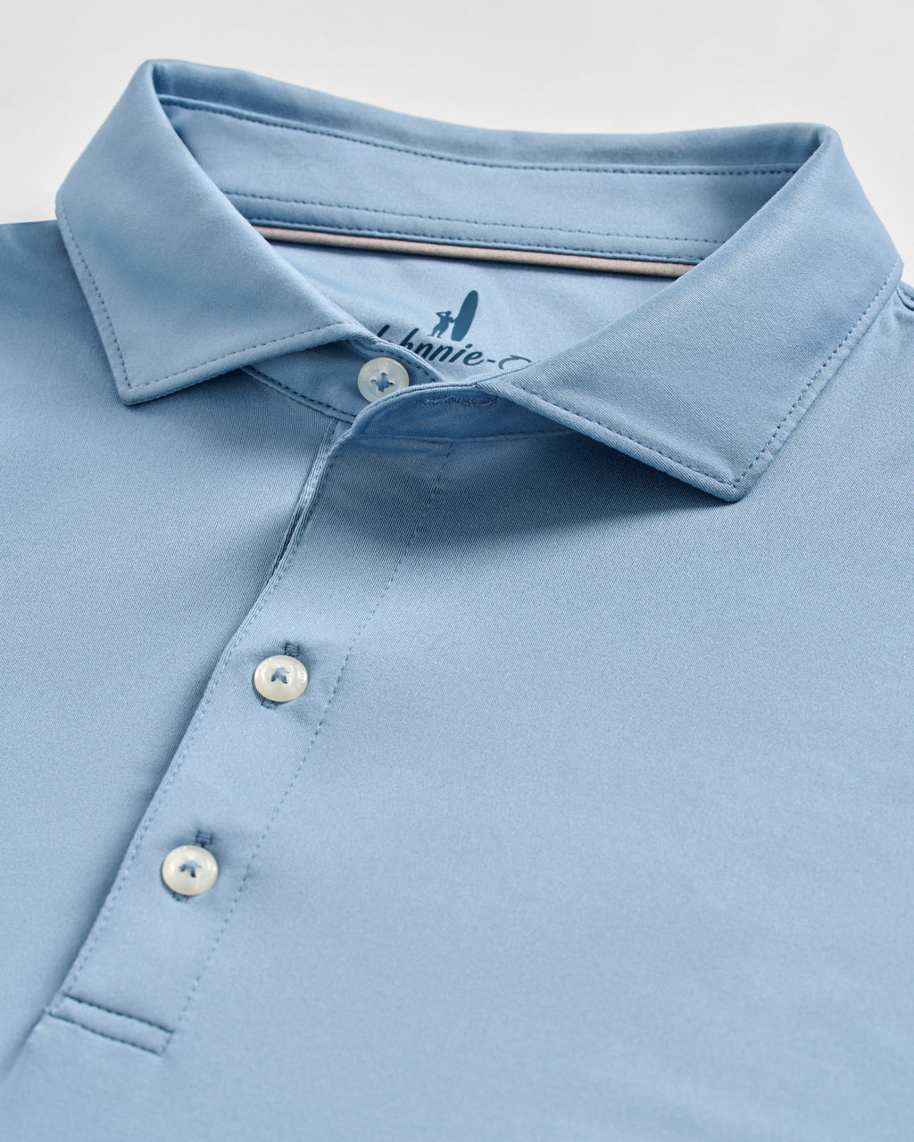 Johnnie-O Featherweight Long Sleeve Performance Polo - Swing, Carbon Fiber