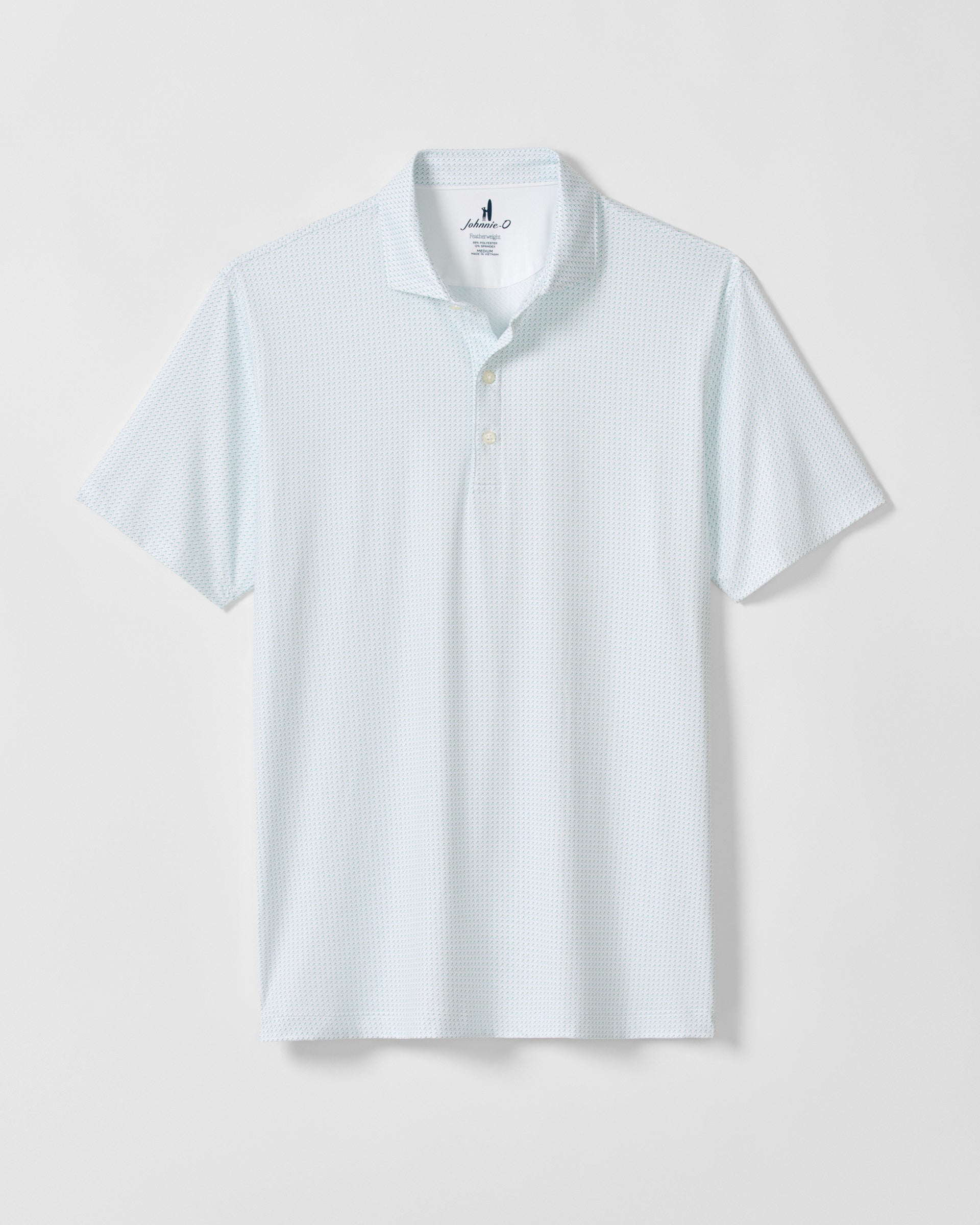 Johnnie-O Featherweight Performance Polo - Tee Party, White