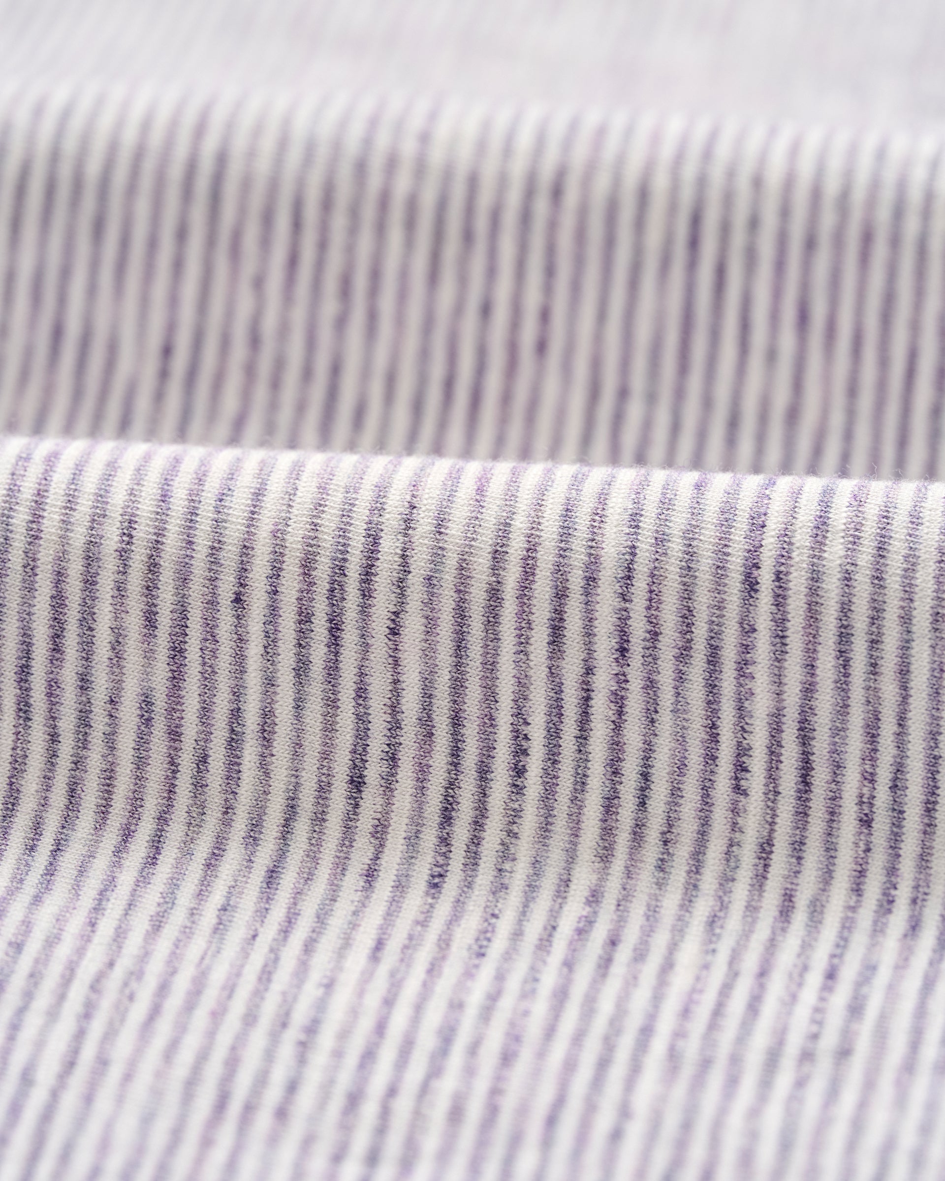 Johnnie-O Slub Cotton Blend Polo - Thatcher Stripe, Bluestone