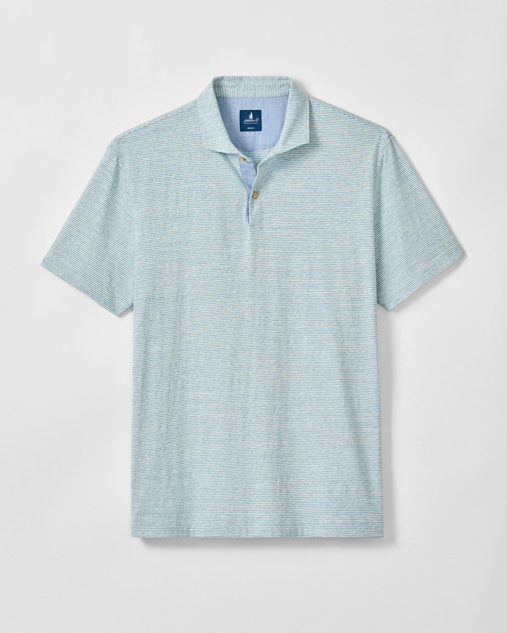 Johnnie-O Slub Cotton Blend Polo - Thatcher Stripe, Tropical