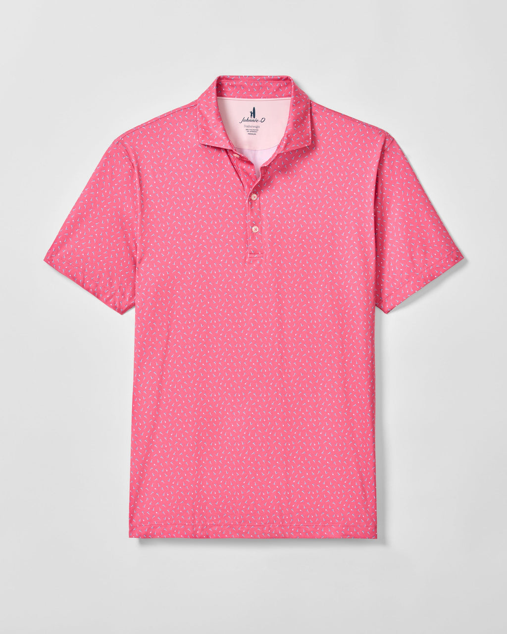 Johnnie-O Featherweight Performance Polo - Tini Dancer, Pink Lemonade