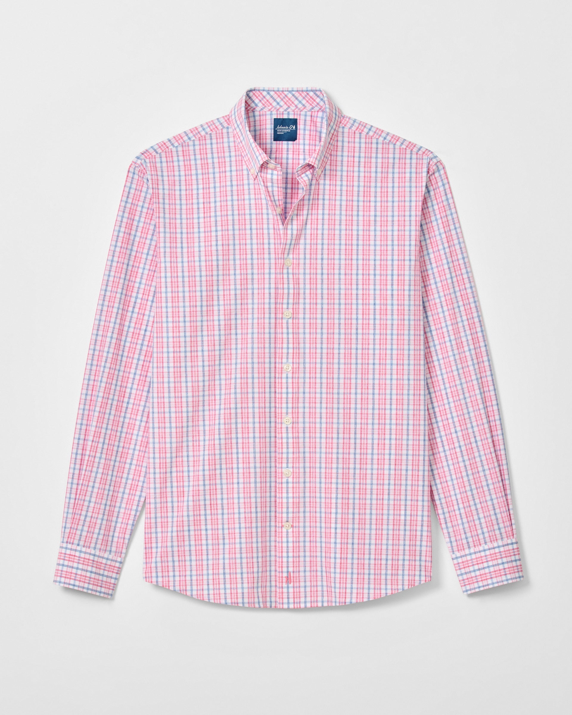 Johnnie-O Everyday Performance Button Down Shirt - Tinsley, Snapper