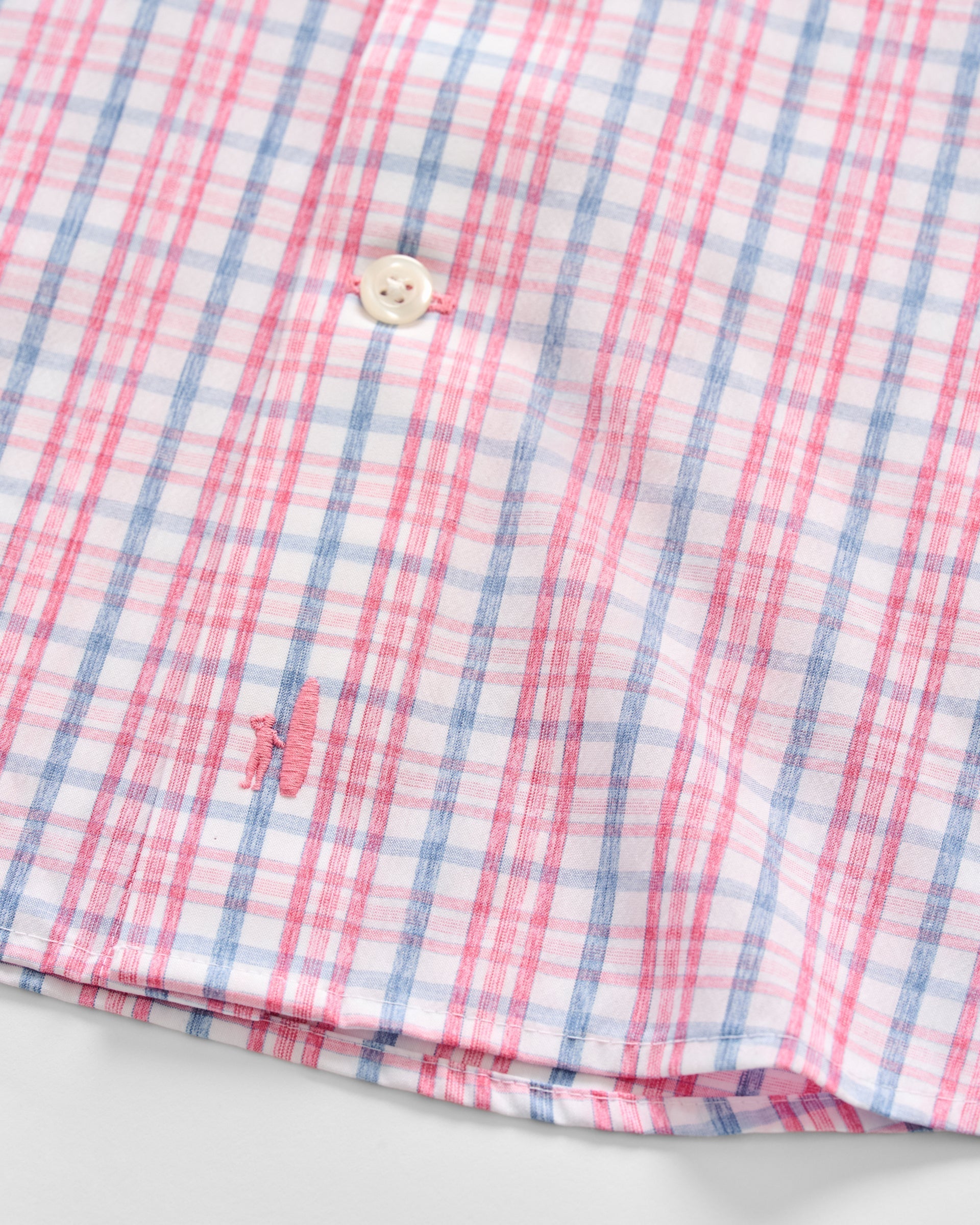 Johnnie-O Everyday Performance Button Down Shirt - Tinsley, Snapper