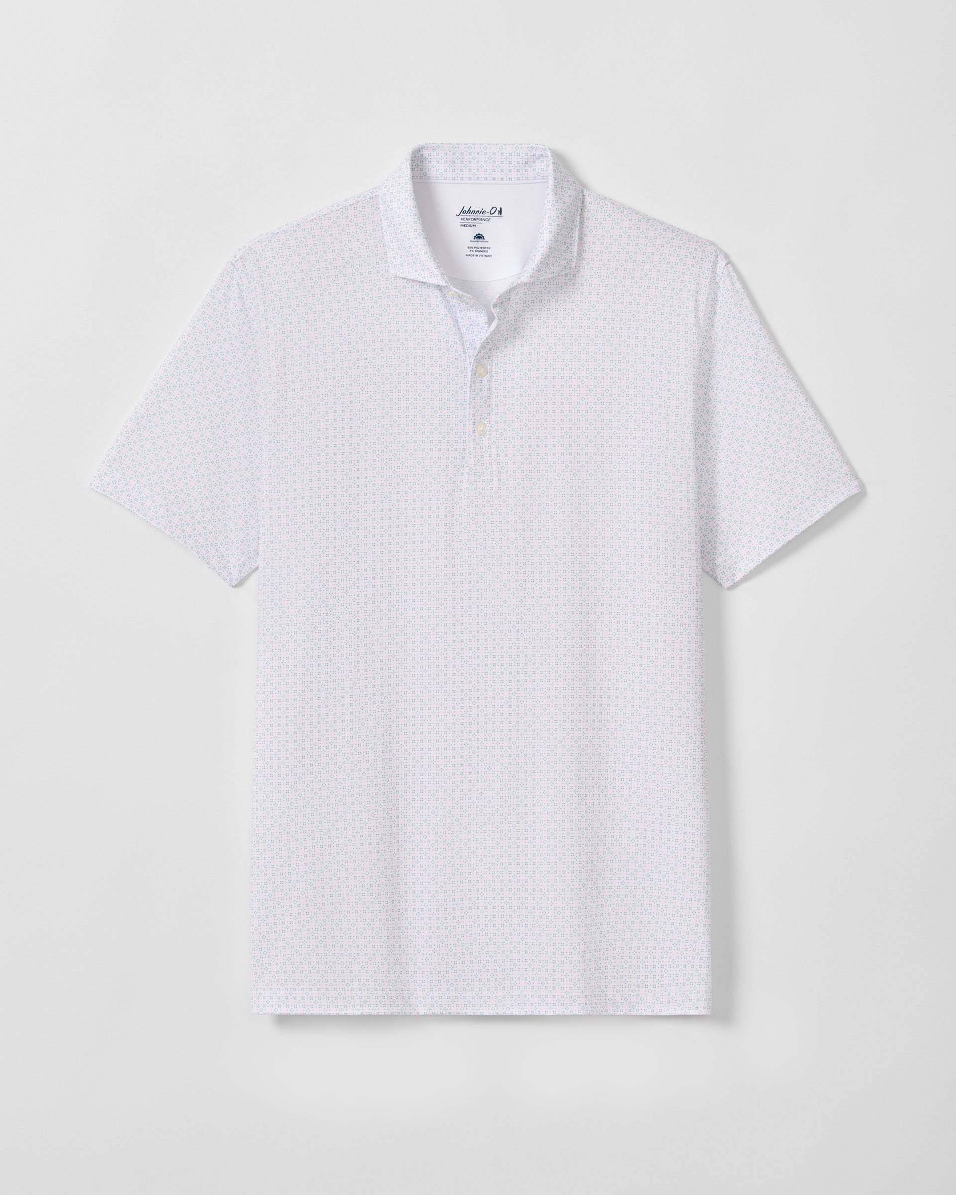 Johnnie-O Performance Jersey Polo - Torres, White