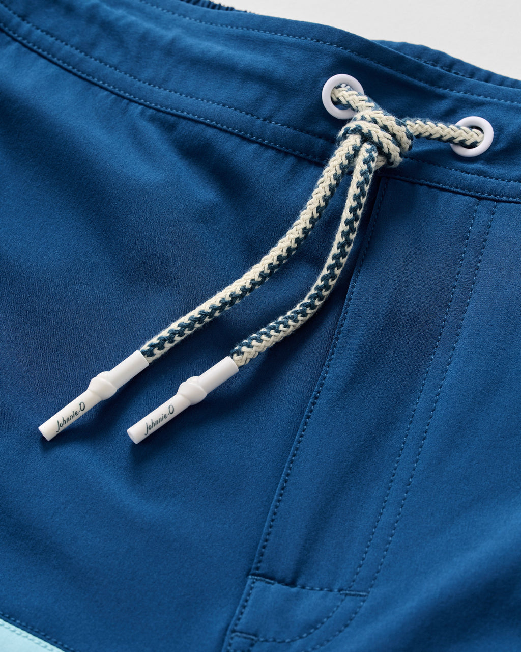 Johnnie-O Half Elastic 7" Swim Trunks - Tully, Sport Navy
