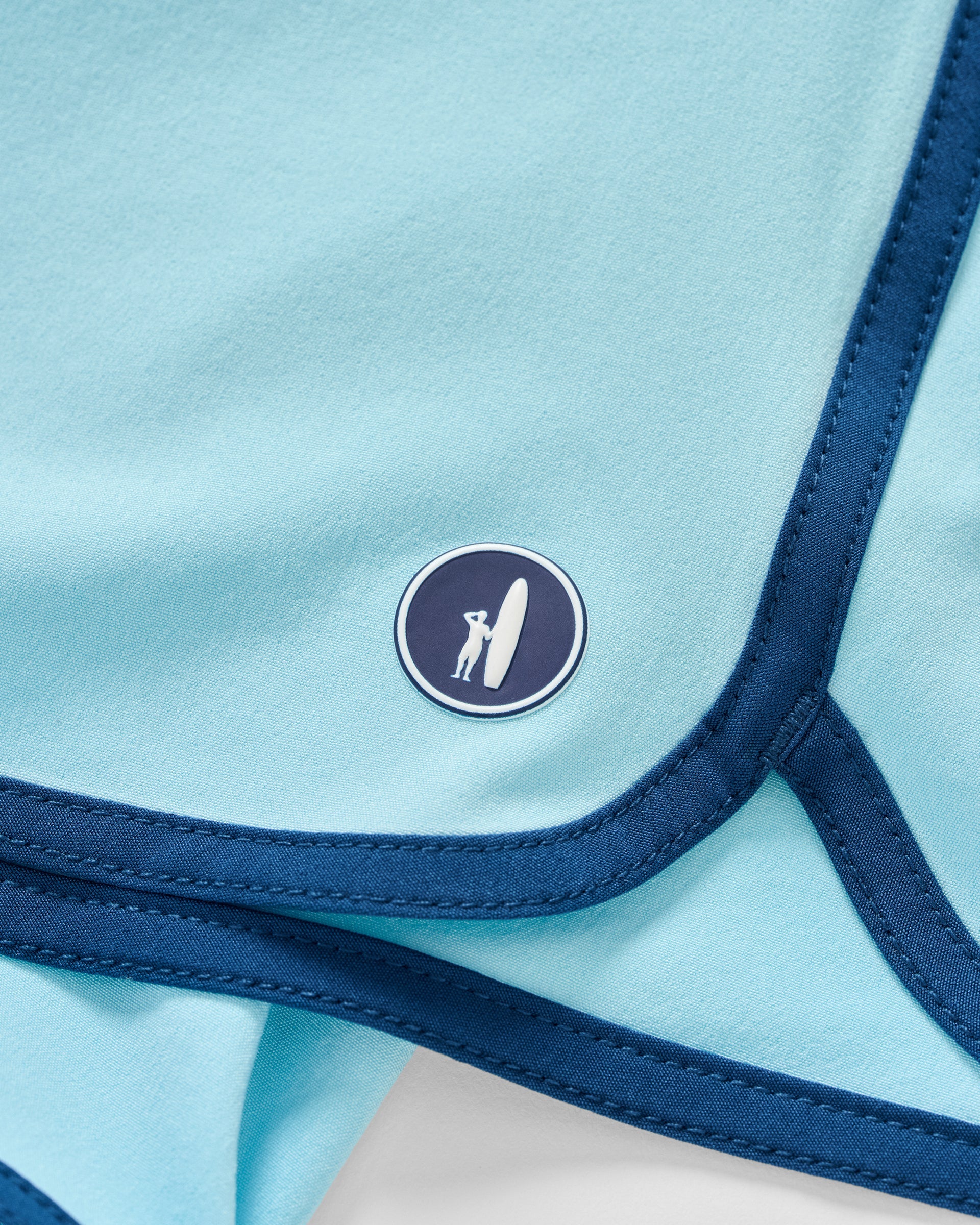 Johnnie-O Half Elastic 7" Swim Trunks - Tully, Sport Navy