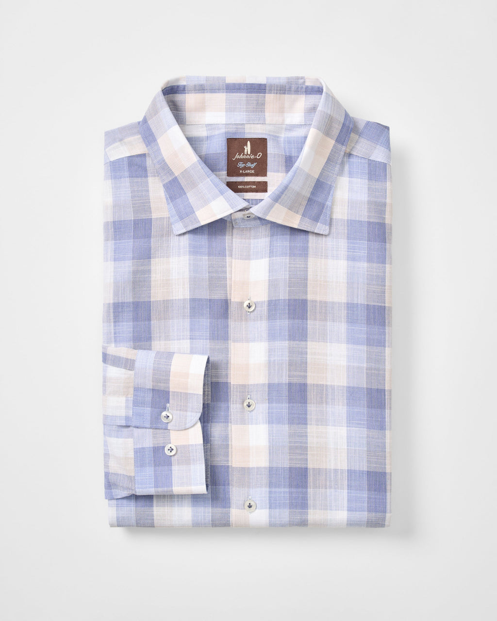 Johnnie-O Cotton Button Down Shirt - Umstead Plaid, Wake