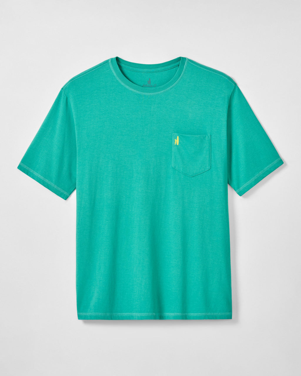 Johnnie-O Dale Cotton Blend T-Shirt - Wave Rider, Seaglass