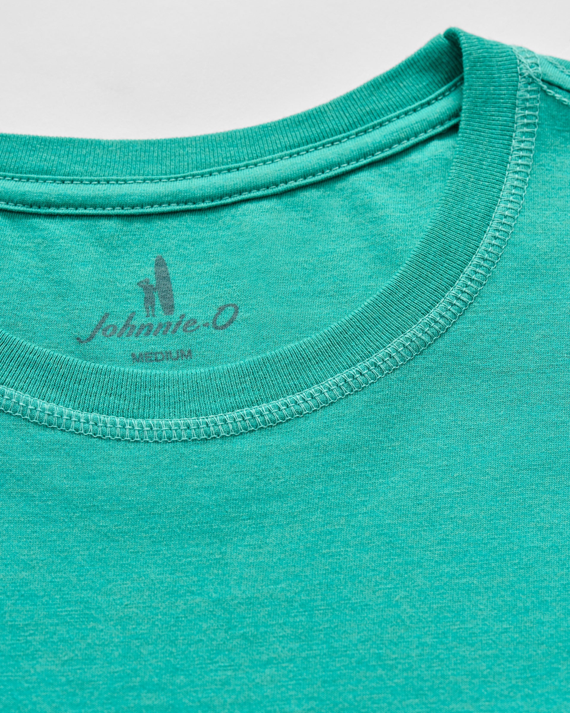Johnnie-O Dale Cotton Blend T-Shirt - Wave Rider, Seaglass