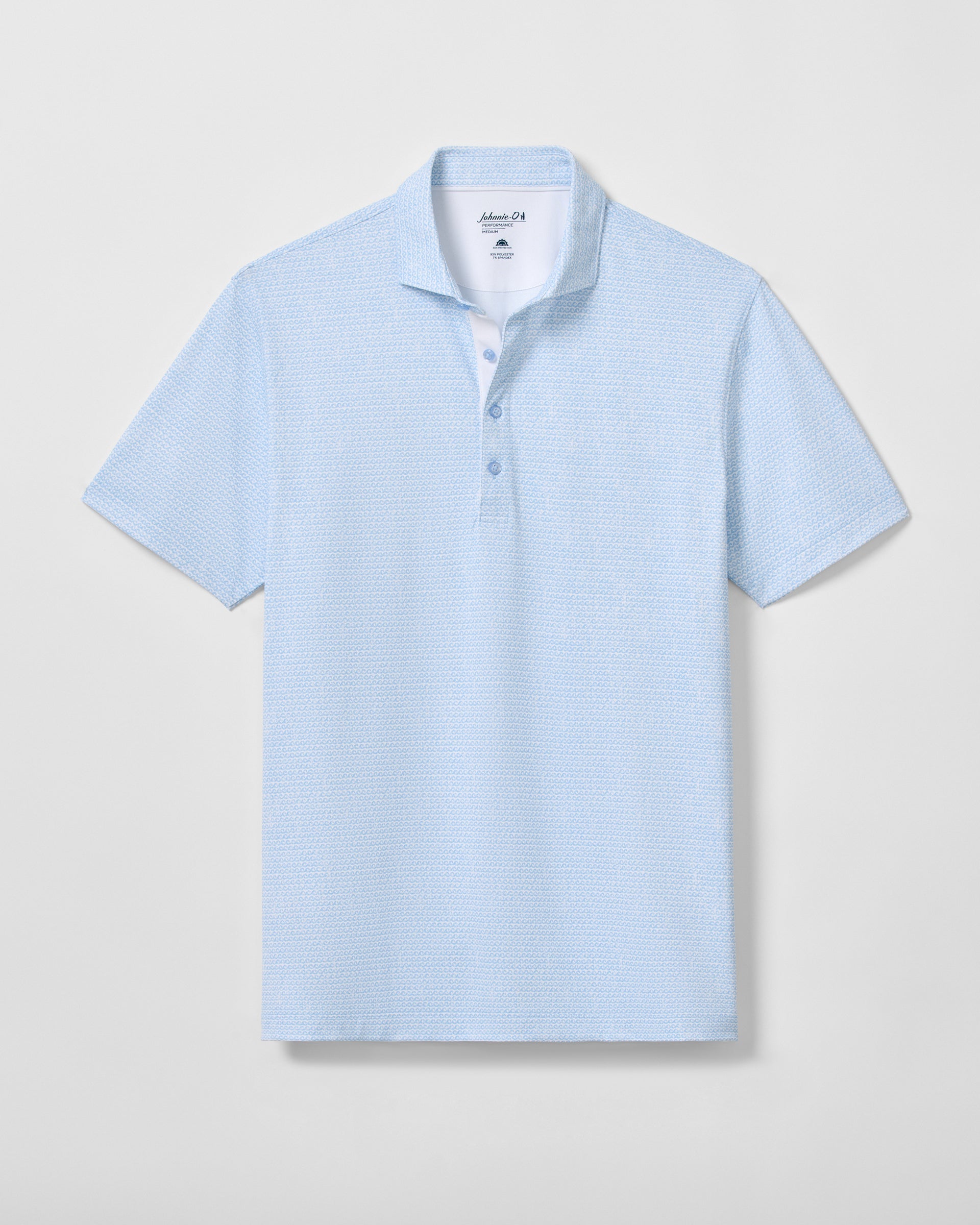 Johnnie-O Performance Mesh Polo - Waverunner, Kona
