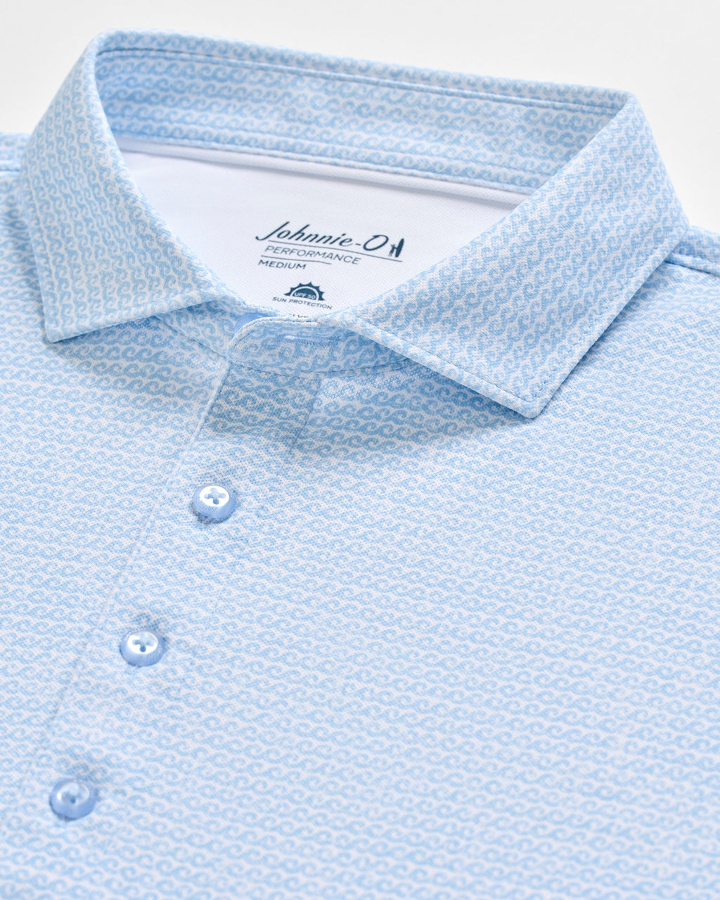 Johnnie-O Performance Mesh Polo - Waverunner, Kona