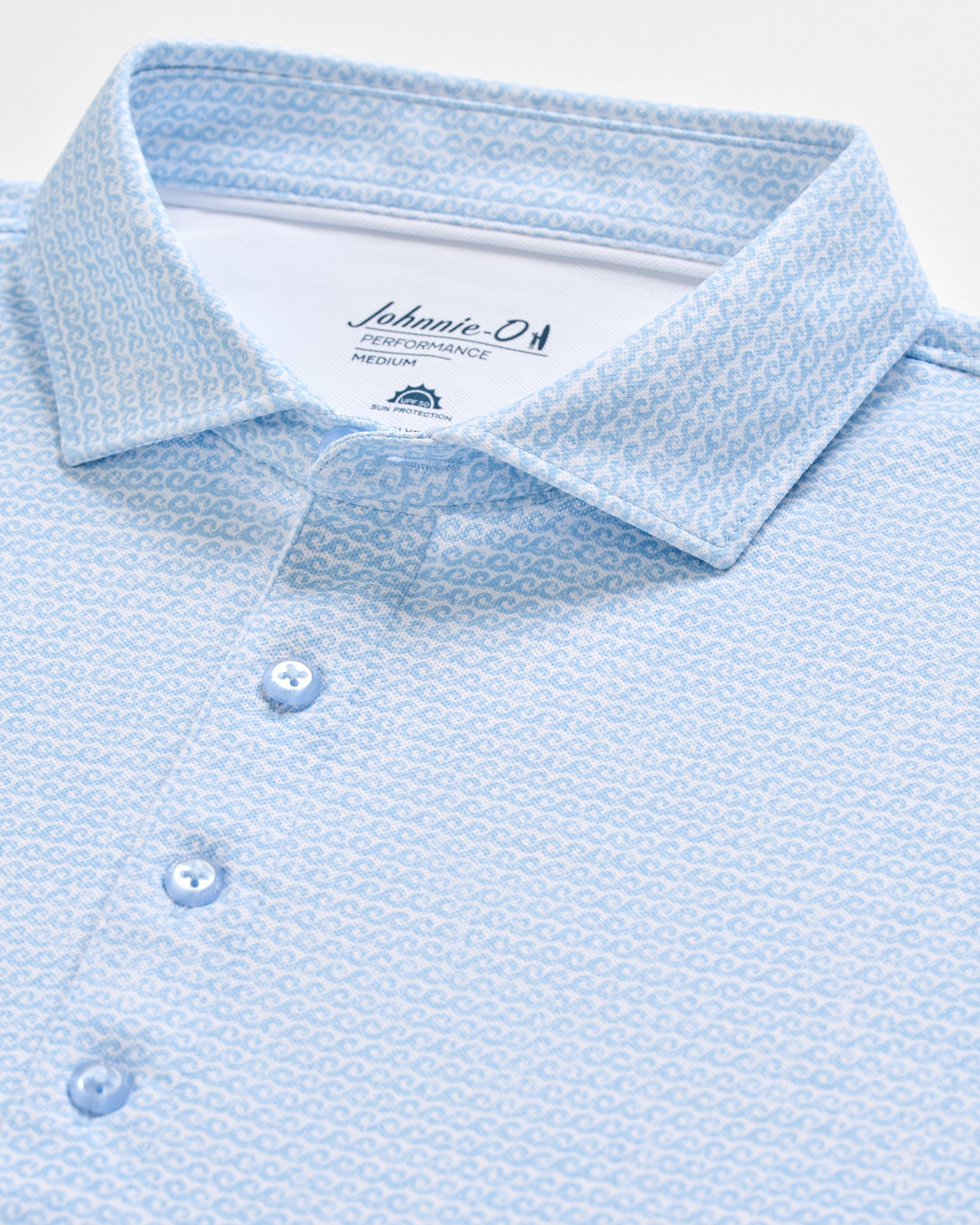 Johnnie-O Performance Mesh Polo - Waverunner, Kona