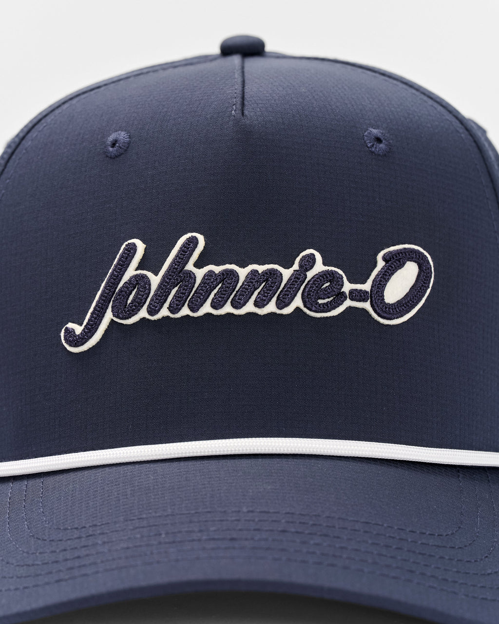 Johnnie-O Throwback Logo Rope Hat, Navy