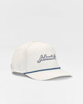 Johnnie-O Throwback Logo Rope Hat, White