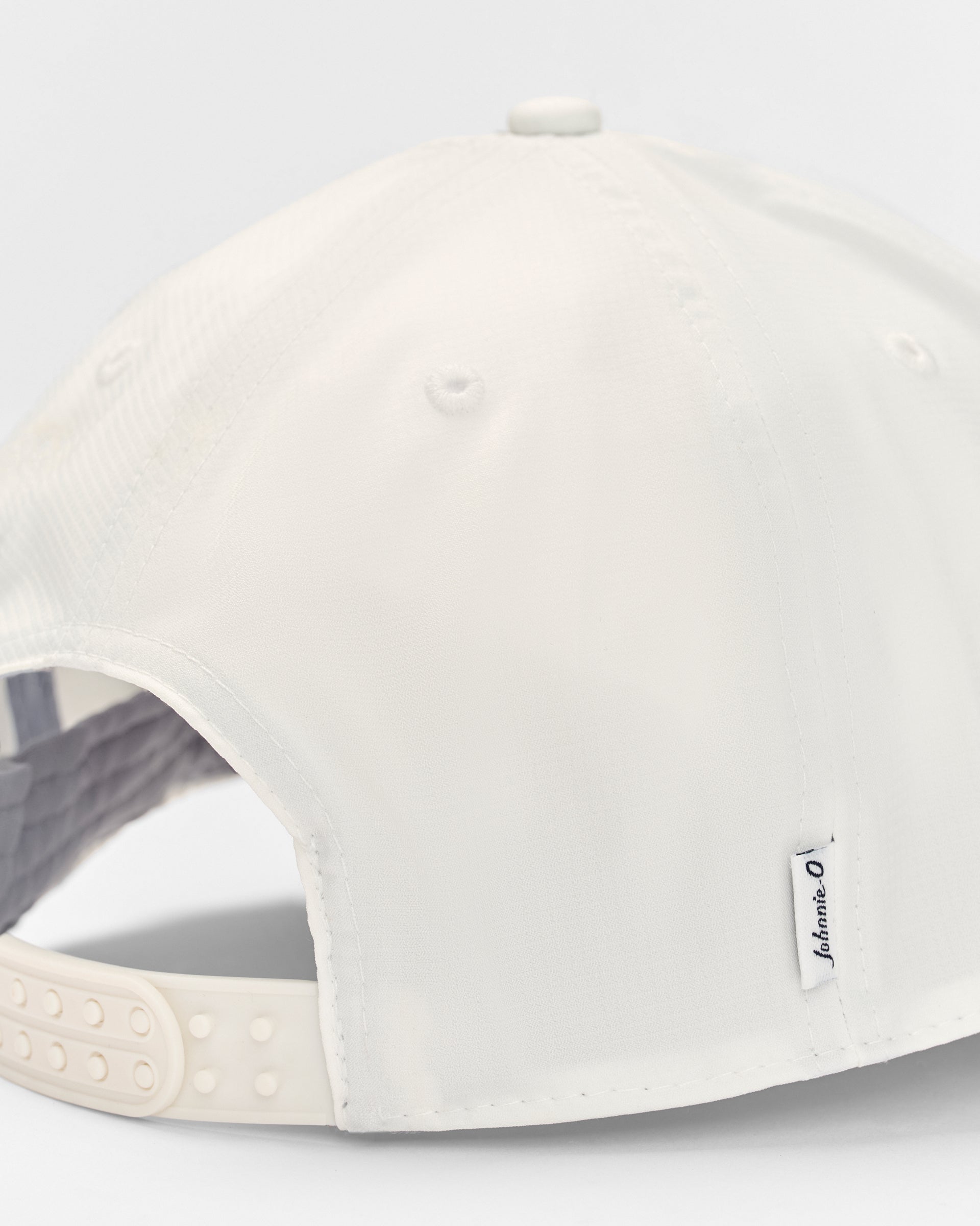 Johnnie-O Throwback Logo Rope Hat, White