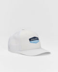 Johnnie-O Willie Trucker Hat, White