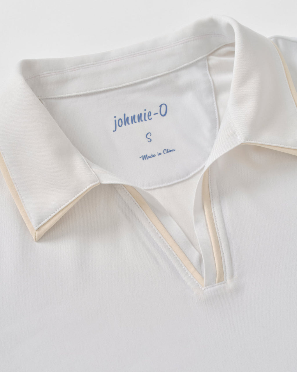 Johnnie-O Adelaide Performance Jersey Polo, White