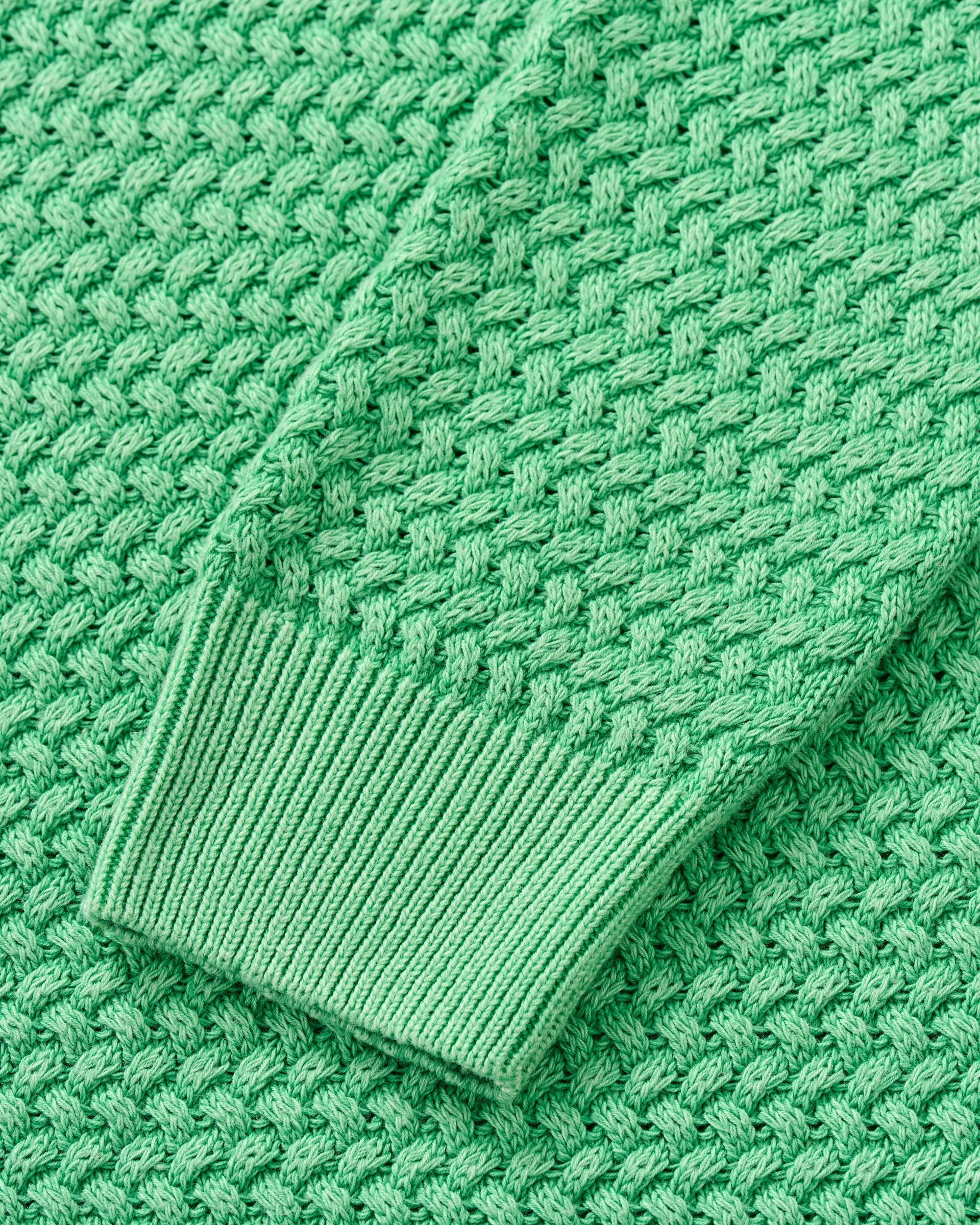 Johnnie-O Bridget Garment Dyed Crewneck Sweater, Ming Green