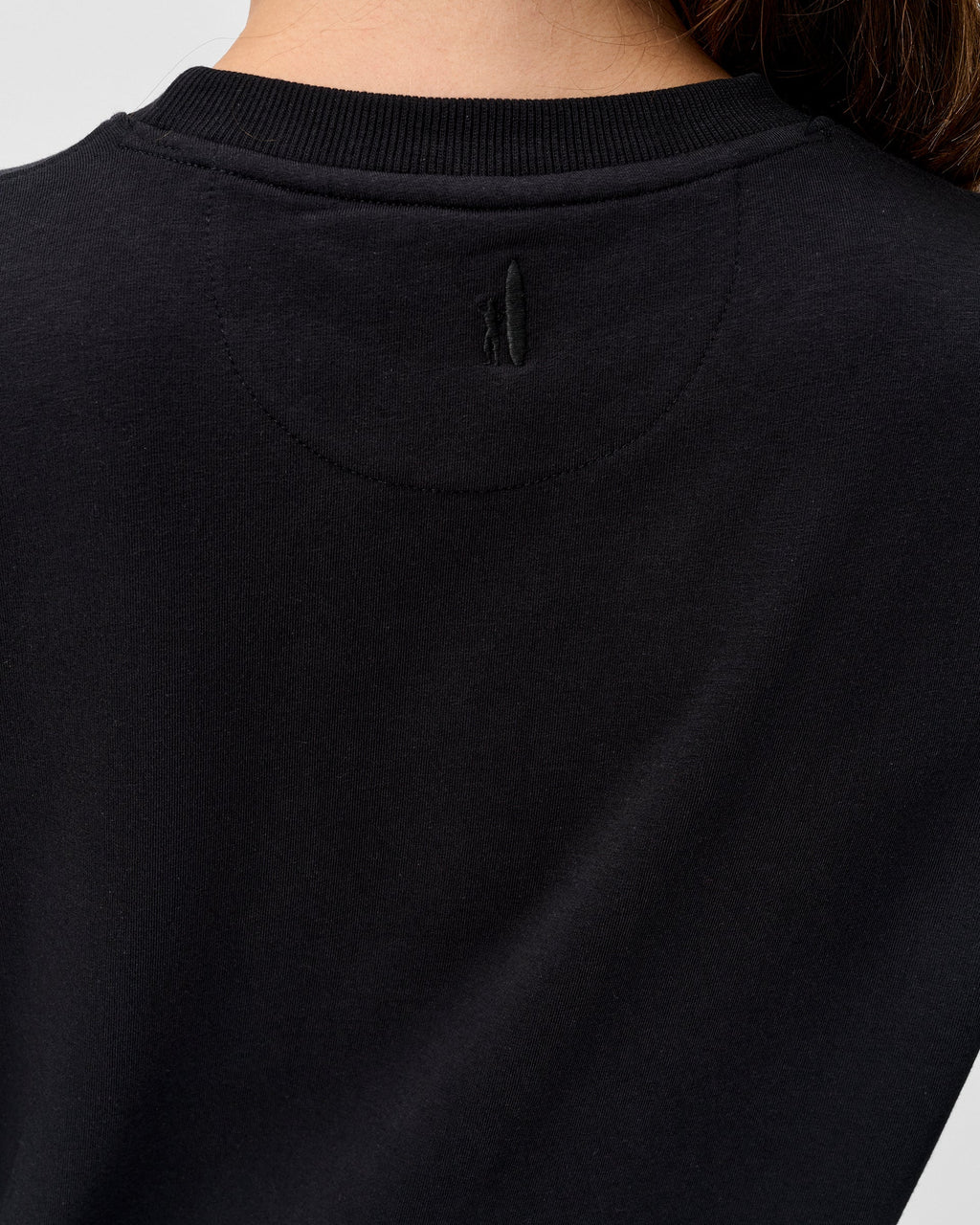 Johnnie-O Penny Crewneck Sweatshirt, Black