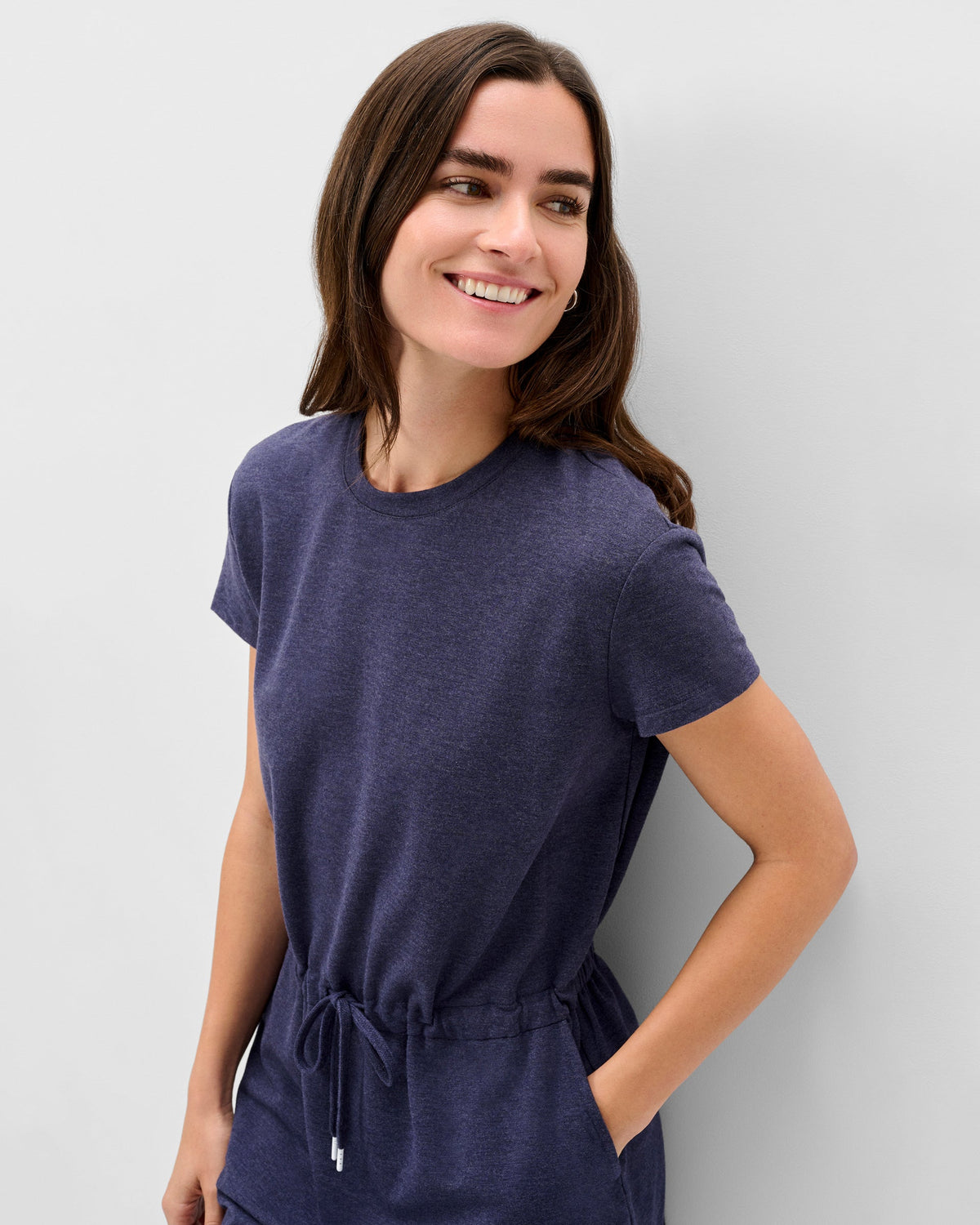Johnnie-O Joelle Knit T-Shirt Dress