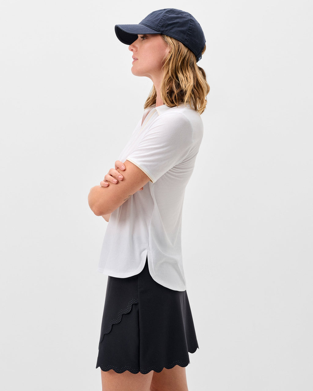 Johnnie-O Adelaide Performance Jersey Polo, White