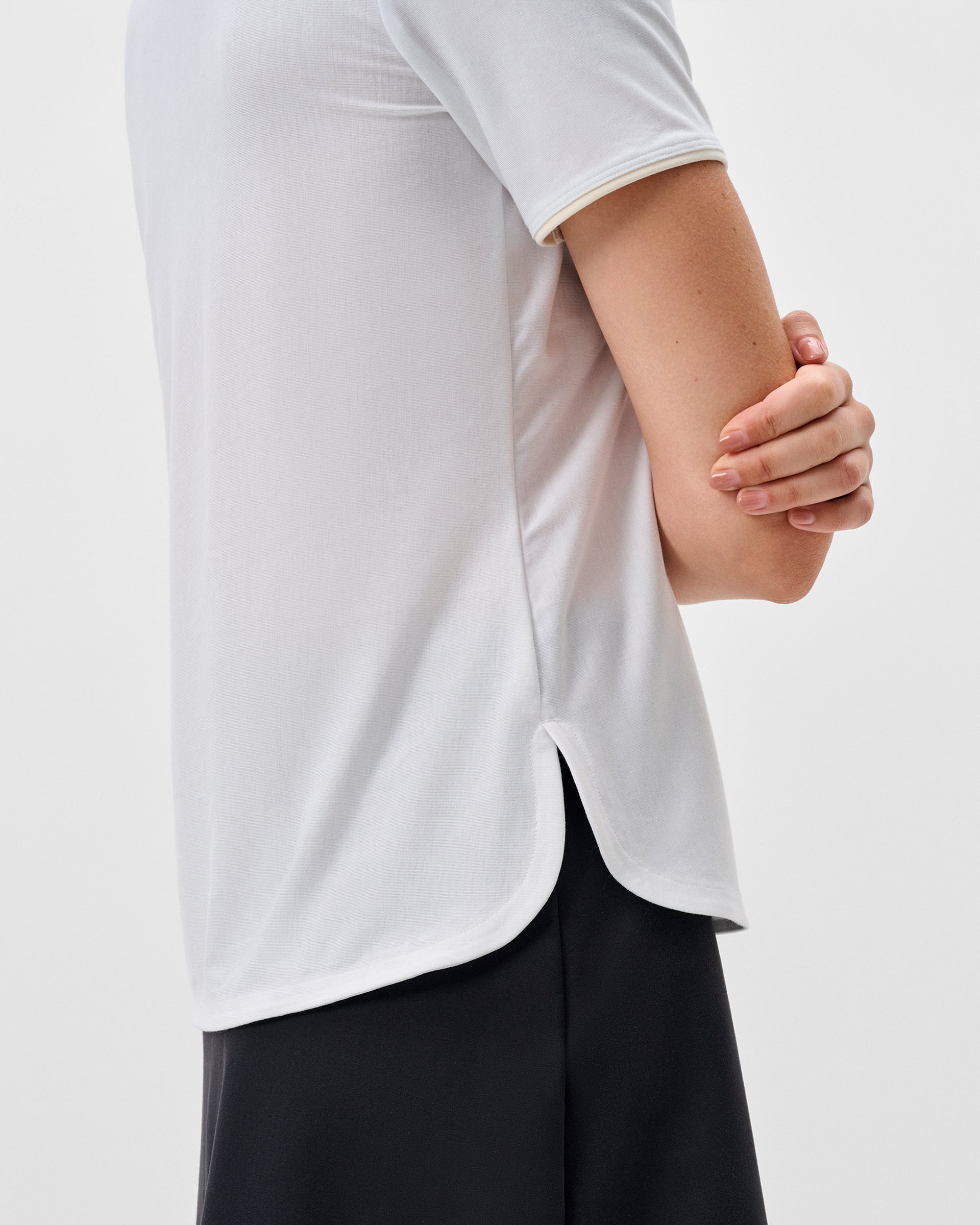 Johnnie-O Adelaide Performance Jersey Polo, White