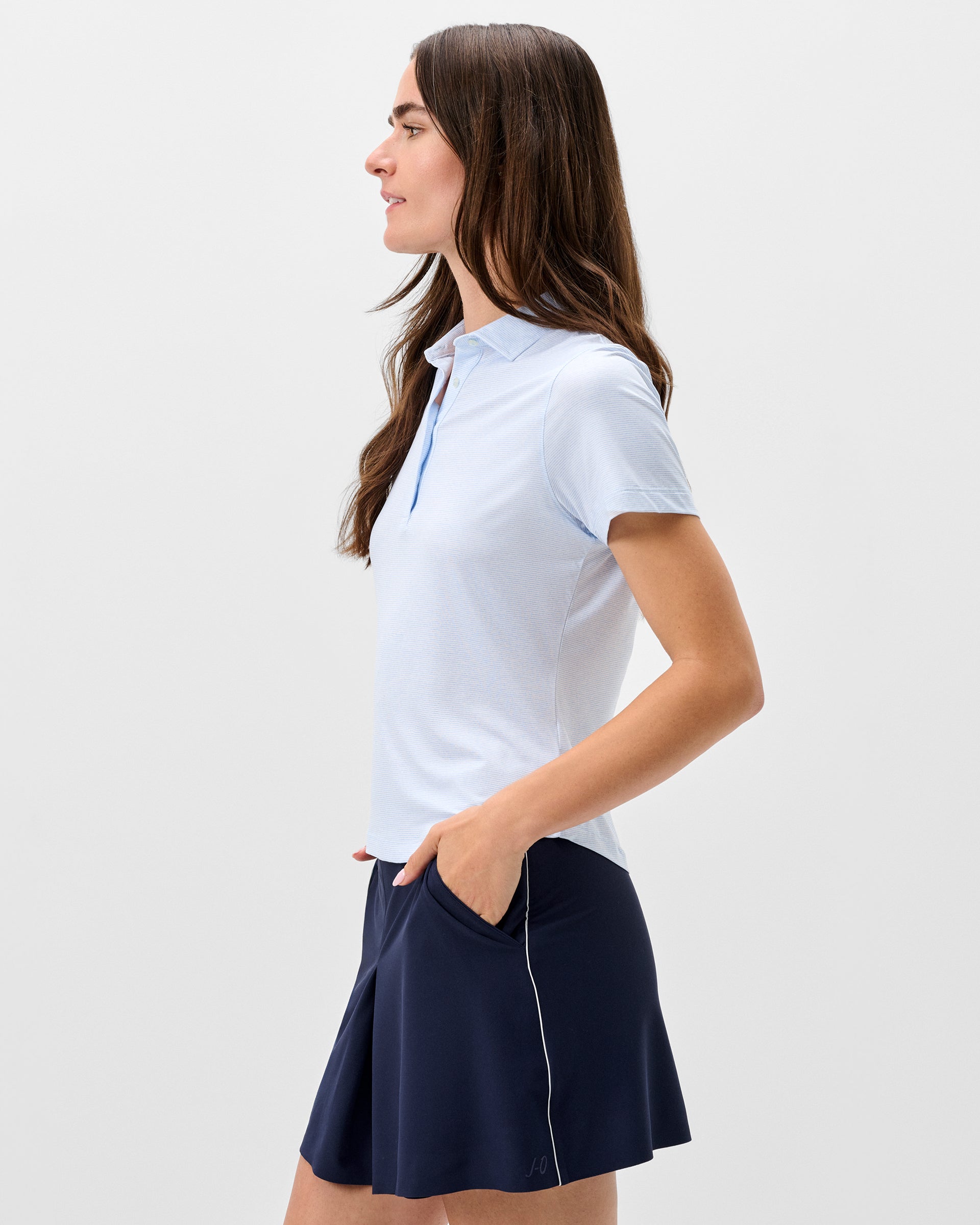 Johnnie-O Maxine Featherweight Performance Polo, Kona