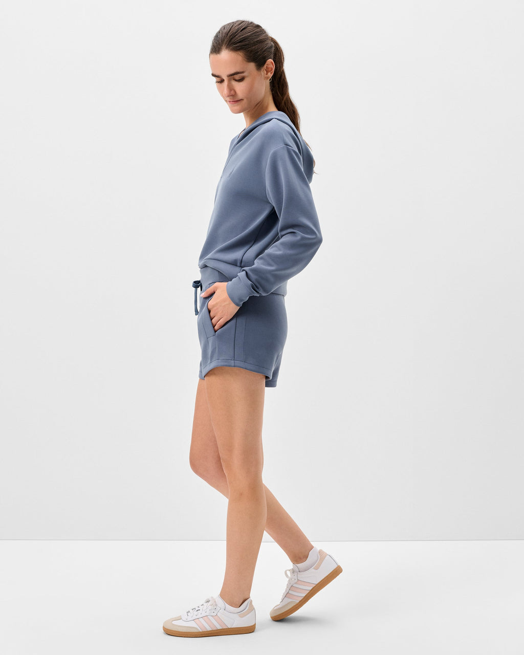 Johnnie-O Kiera Lounge Short, Bering Sea