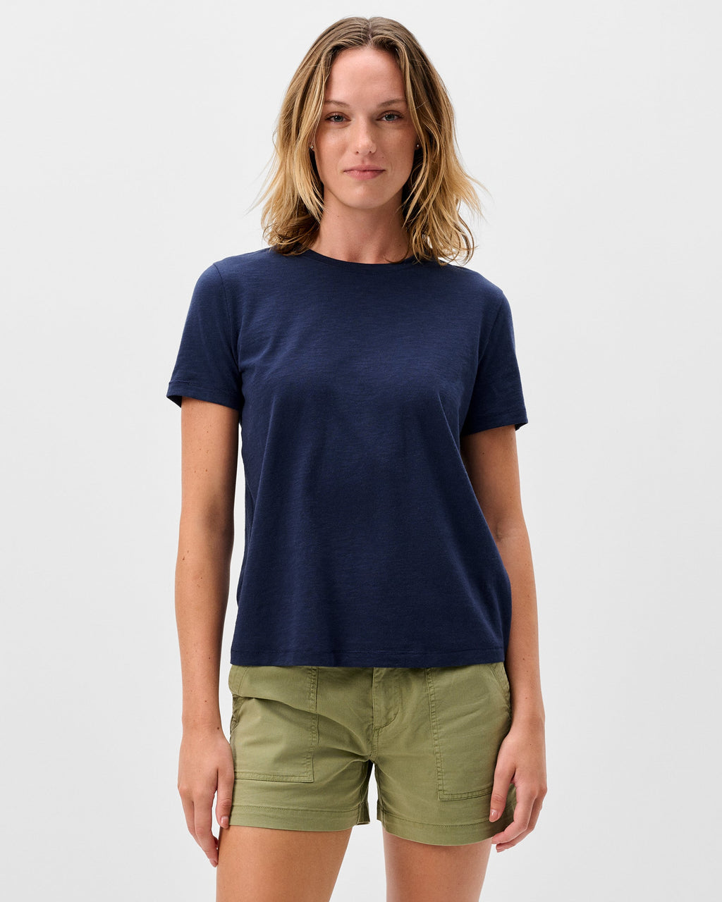 Johnnie-O Heritage Cotton Blend T-Shirt, Navy