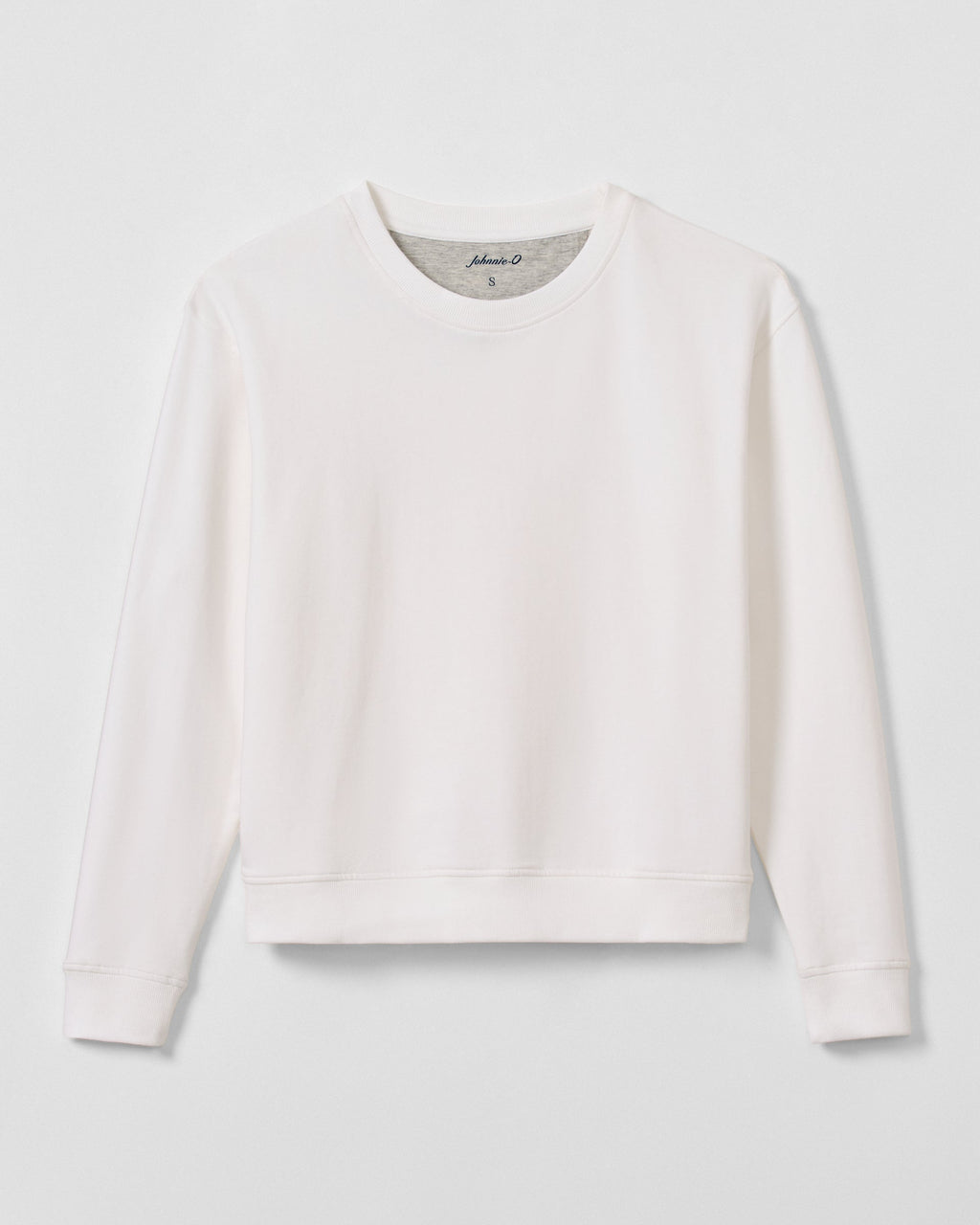 Johnnie-O Penny Crewneck Sweatshirt, White