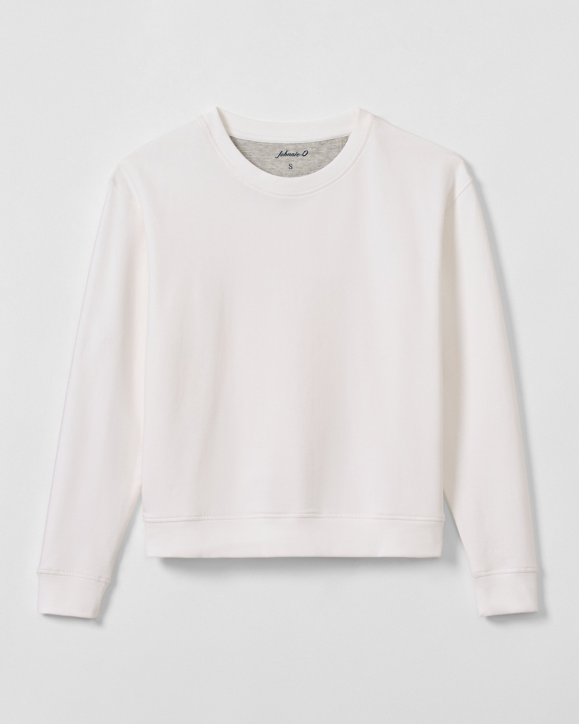 Johnnie-O Penny Crewneck Sweatshirt, White